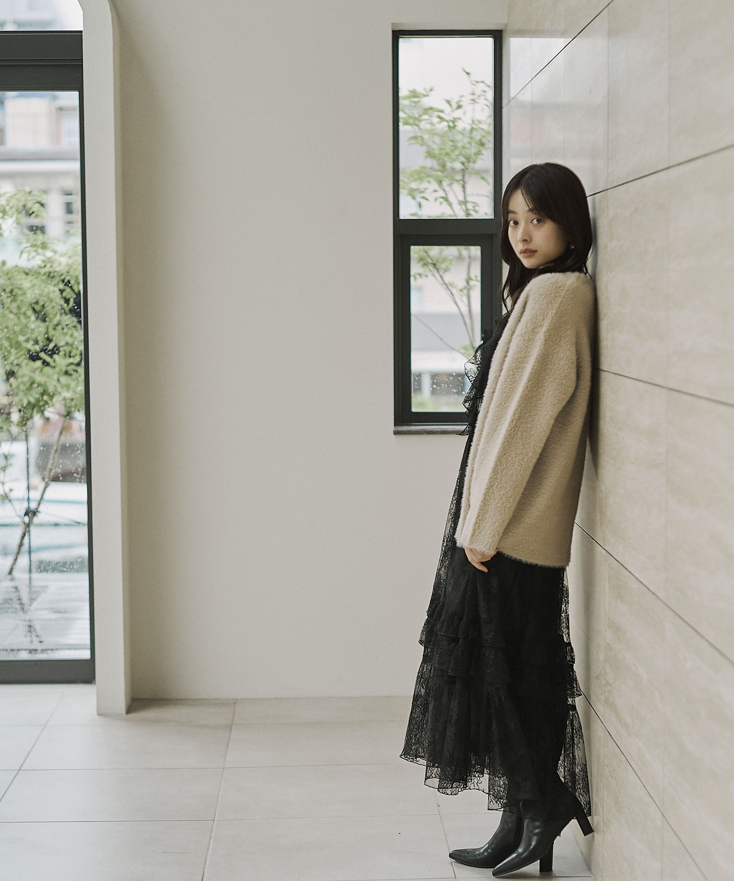 PROPORTION BODY DRESSING「フェザージャコット 25AW」|ブルゾン・スタジャン|