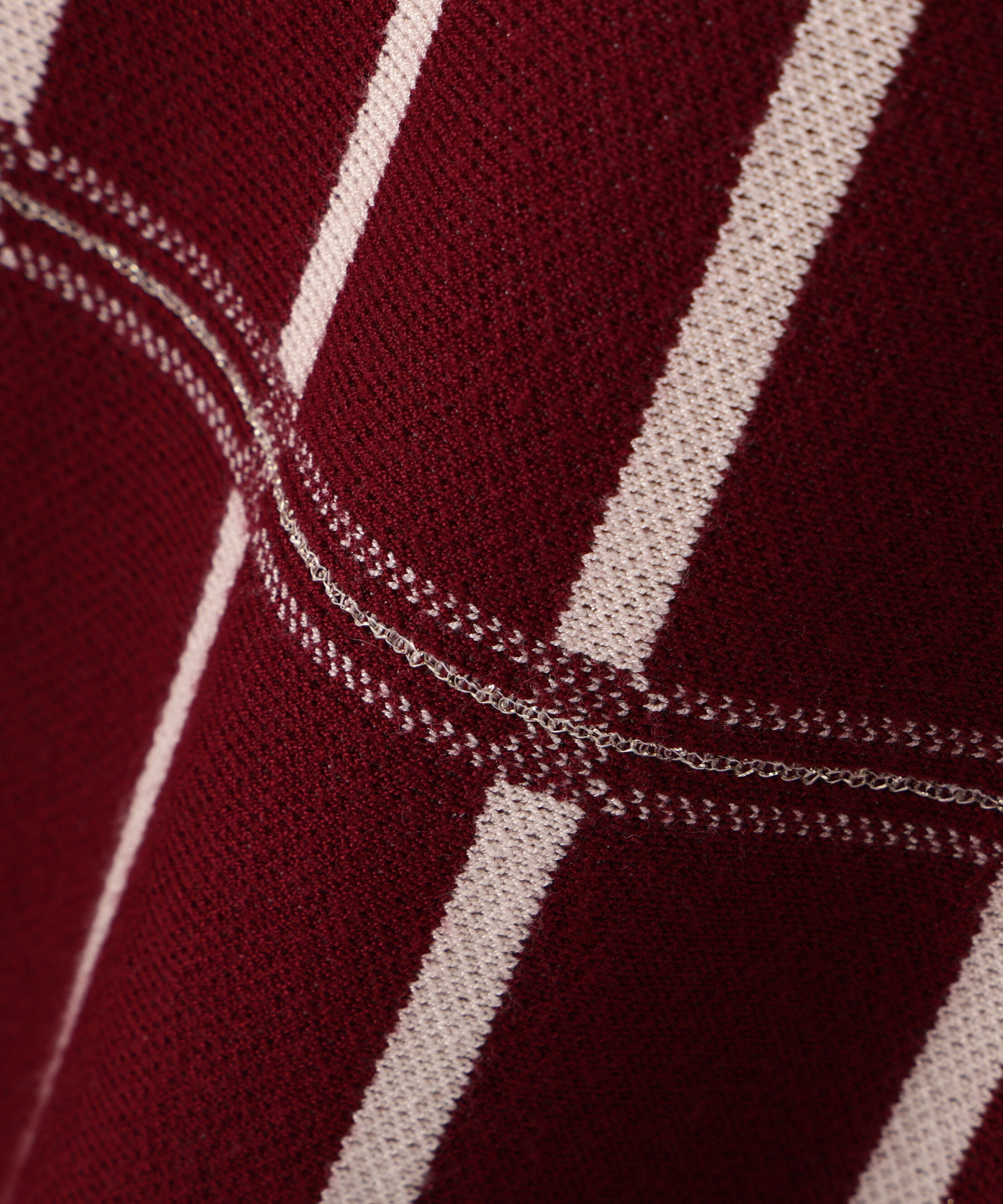 PROPORTION BODY DRESSING「チェック柄ジャガードニットワンピース 25AW」|ワンピース|