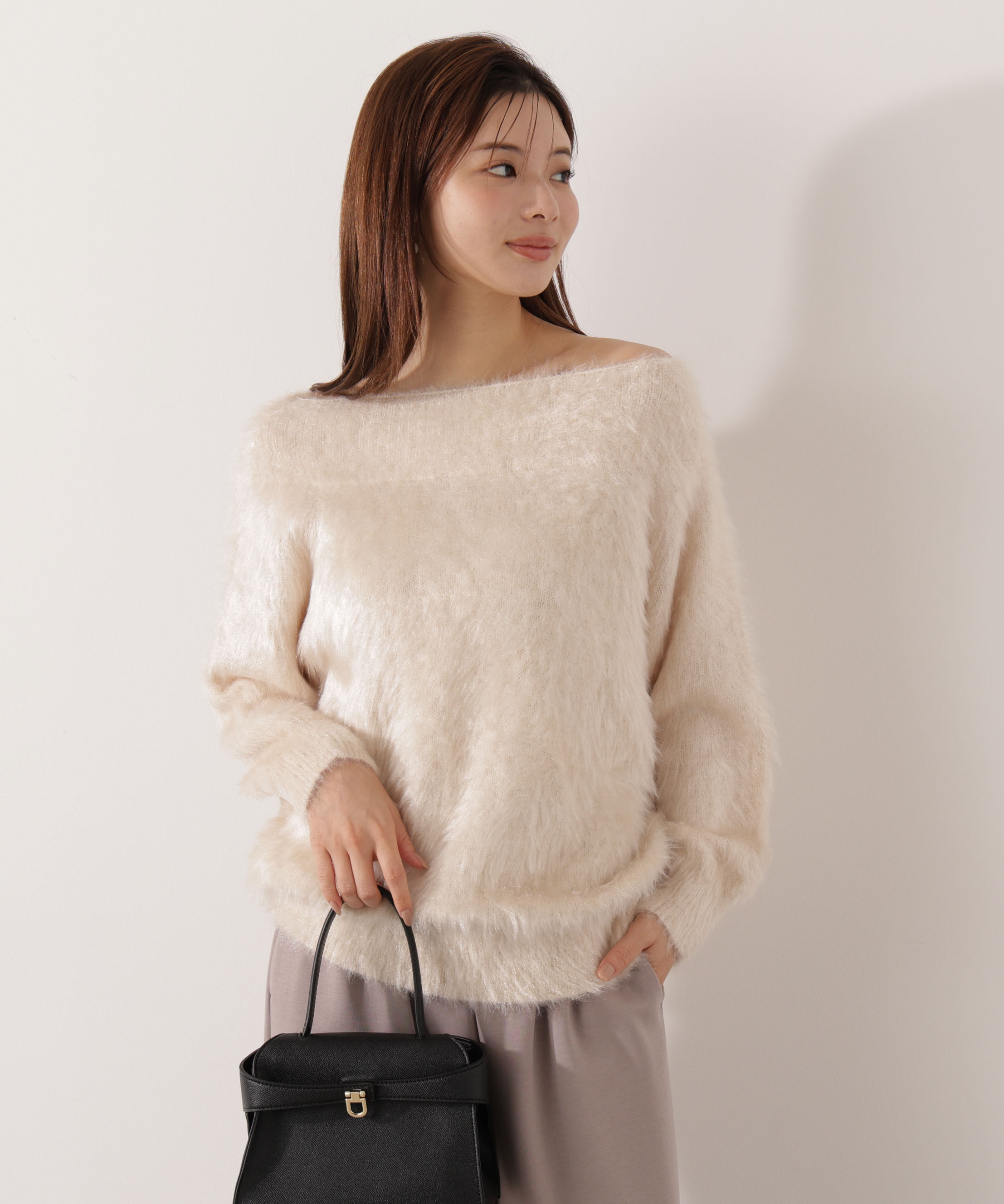 PROPORTION BODY DRESSING「ヘアリーニット 25AW」|ニット・セーター|