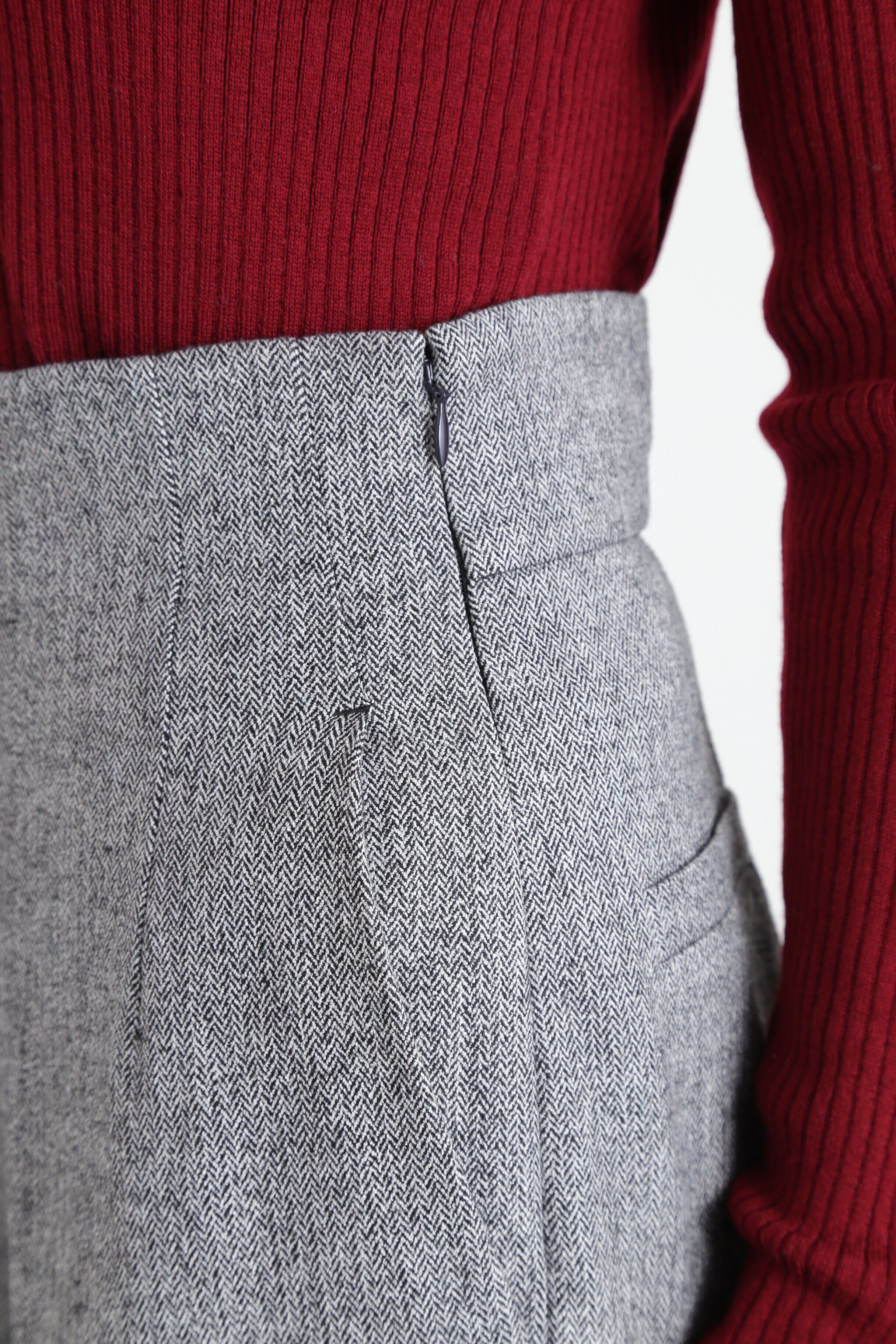  「へリンボーンタックワイドパンツ」|その他|