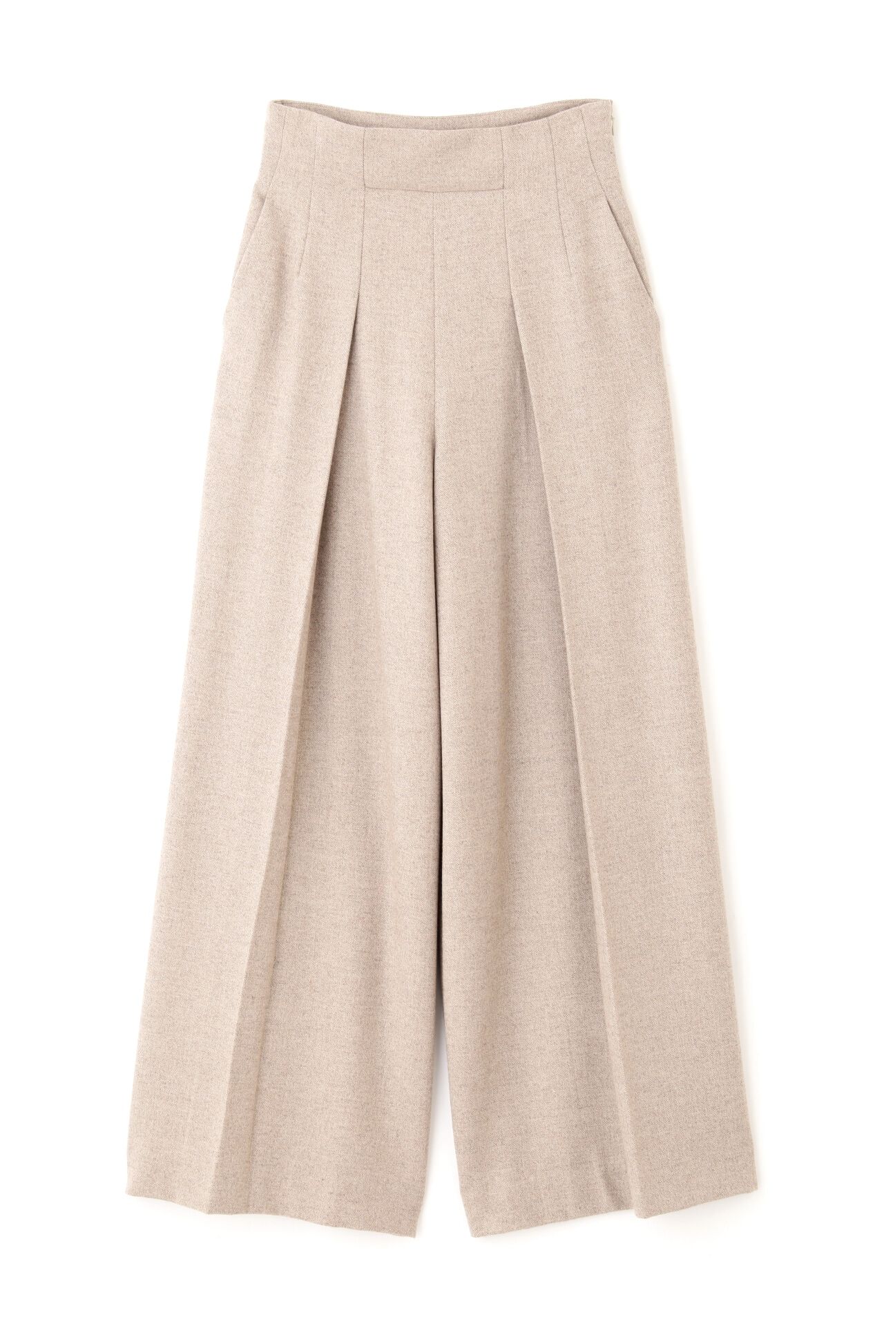  「へリンボーンタックワイドパンツ」|その他|