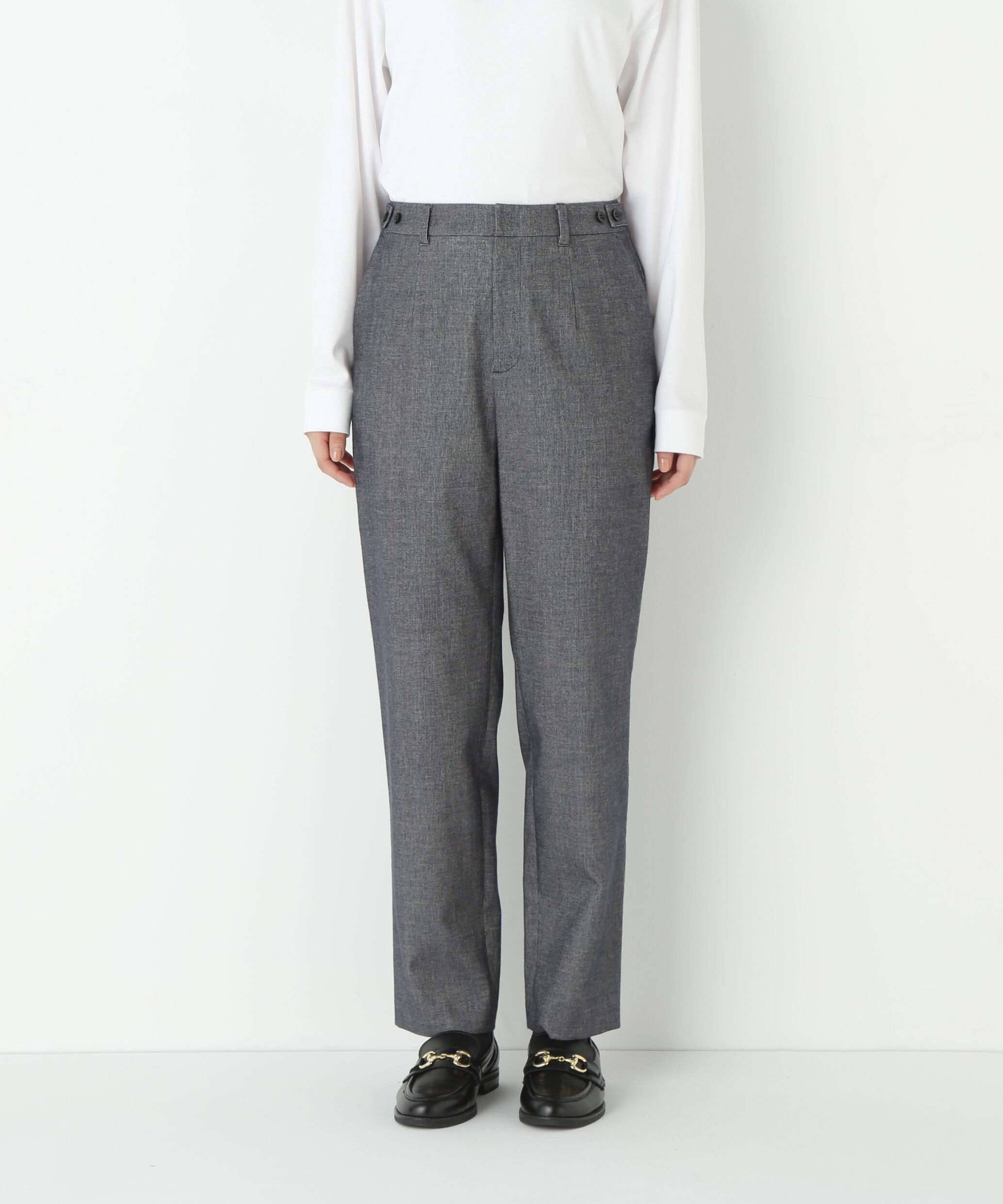  「◆ピケスエードスリムストレートパンツ」|その他|