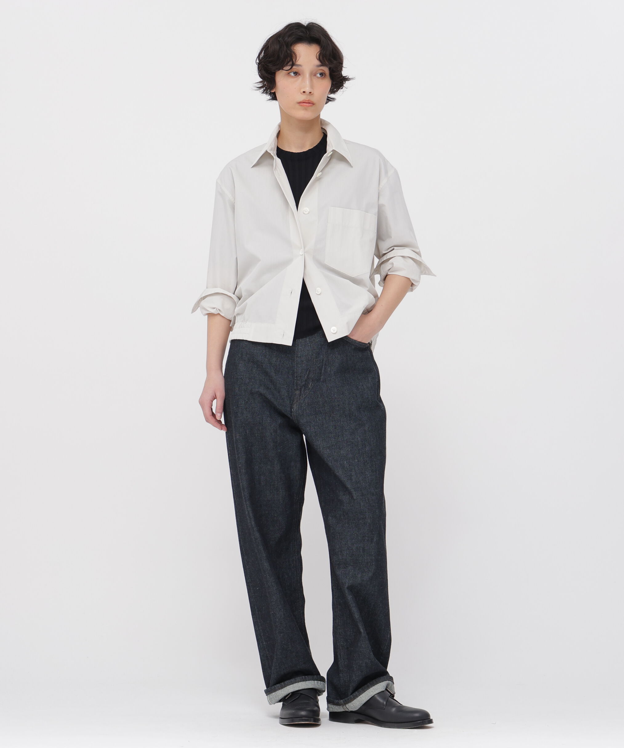  「COTTON NYLON POPLIN SHIRT」|シャツ・ブラウス|