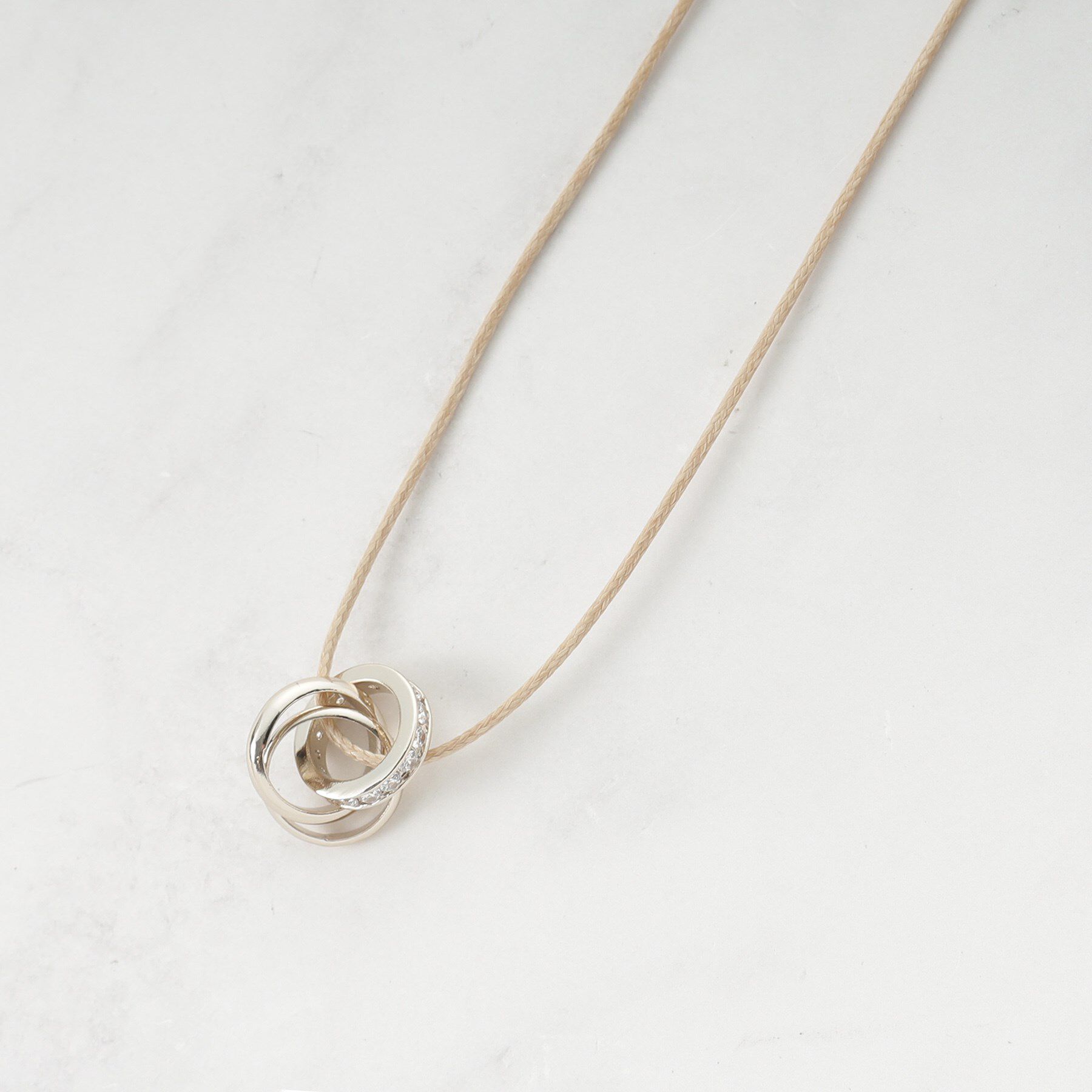 SHOO･LA･RUE「【マルチWAY】キラキラリングネックレス」|ネックレス|