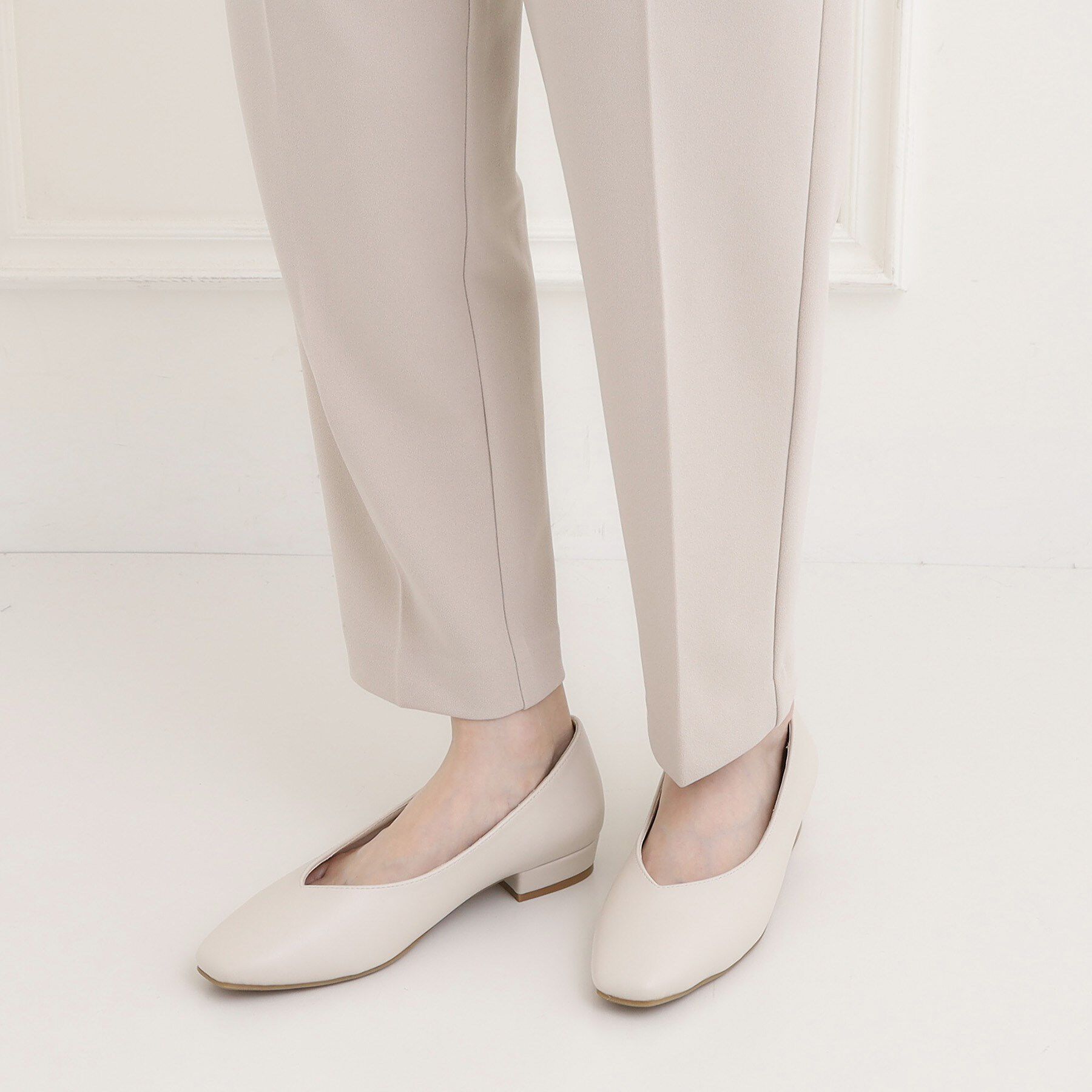 SHOO･LA･RUE「【セレモニー】ローヒールパンプス」|パンプス|
