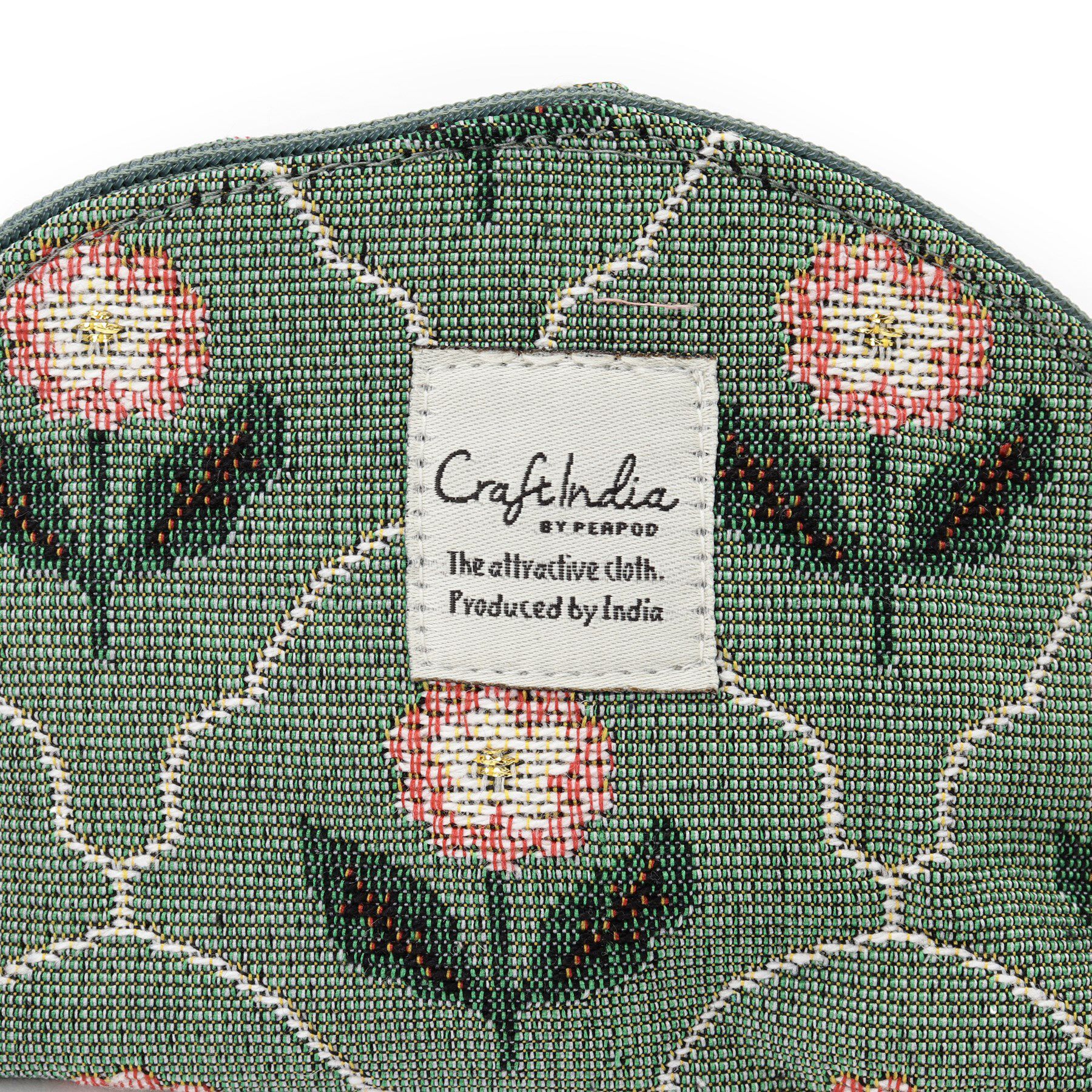 SHOO･LA･RUE「インド製ジャカードミニポーチ」|ポーチ|