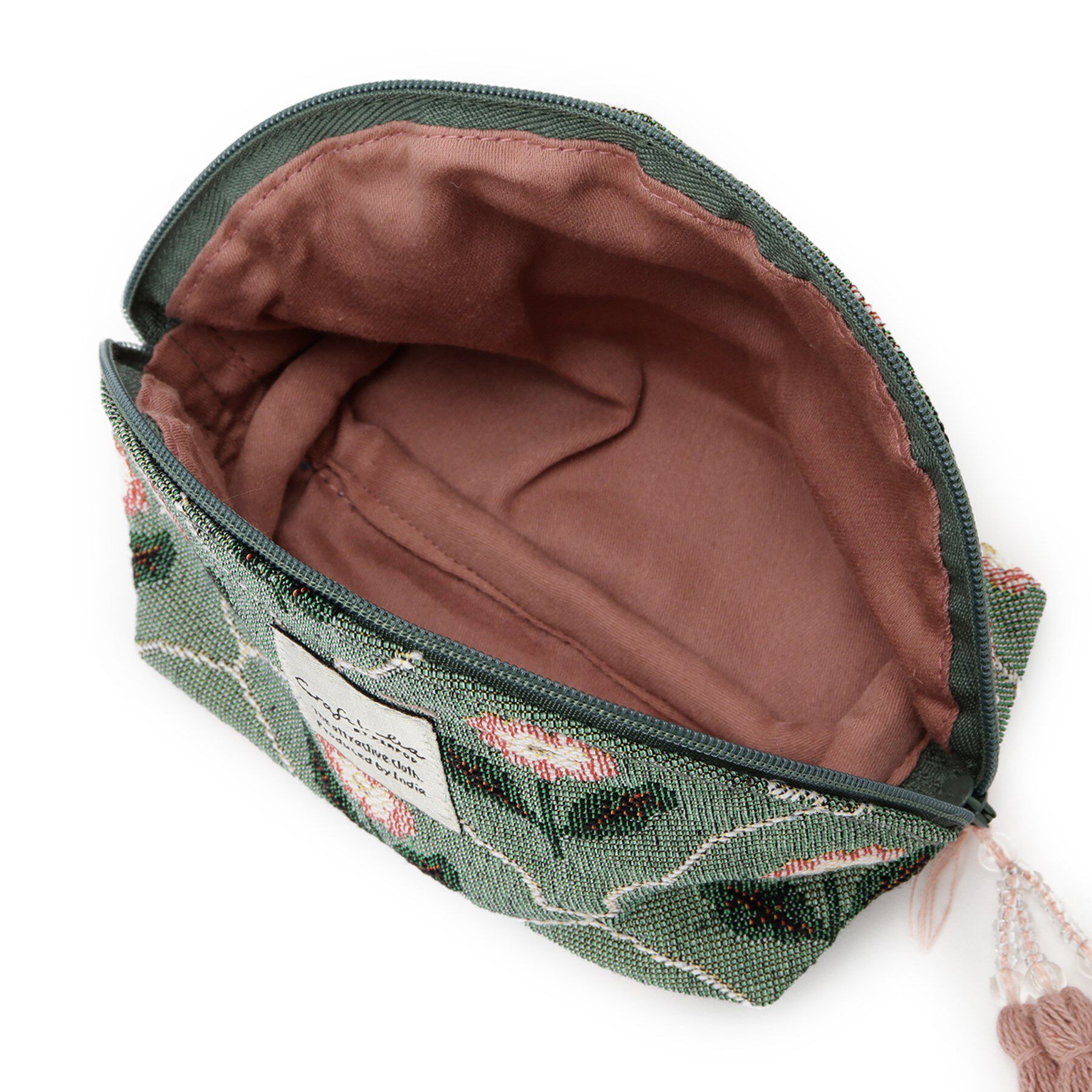 SHOO･LA･RUE「インド製ジャカードミニポーチ」|ポーチ|