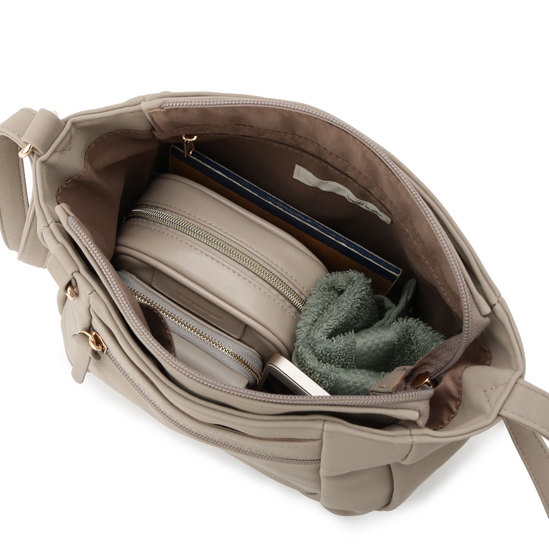 SHOO･LA･RUE「前ポケットショルダーバッグ」|ショルダー・メッセンジャー|