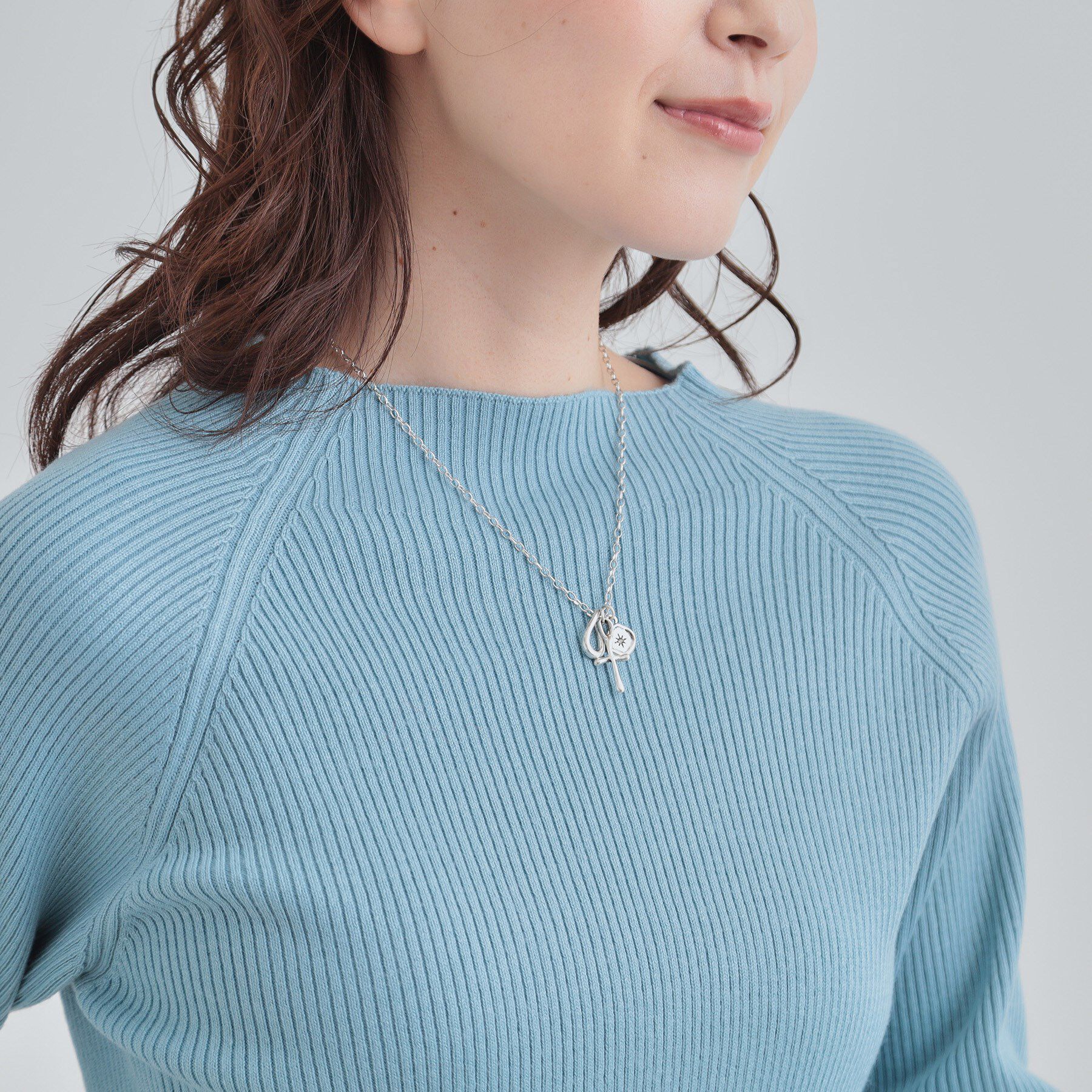 SHOO･LA･RUE「クロスチャームネックレス」|ネックレス|