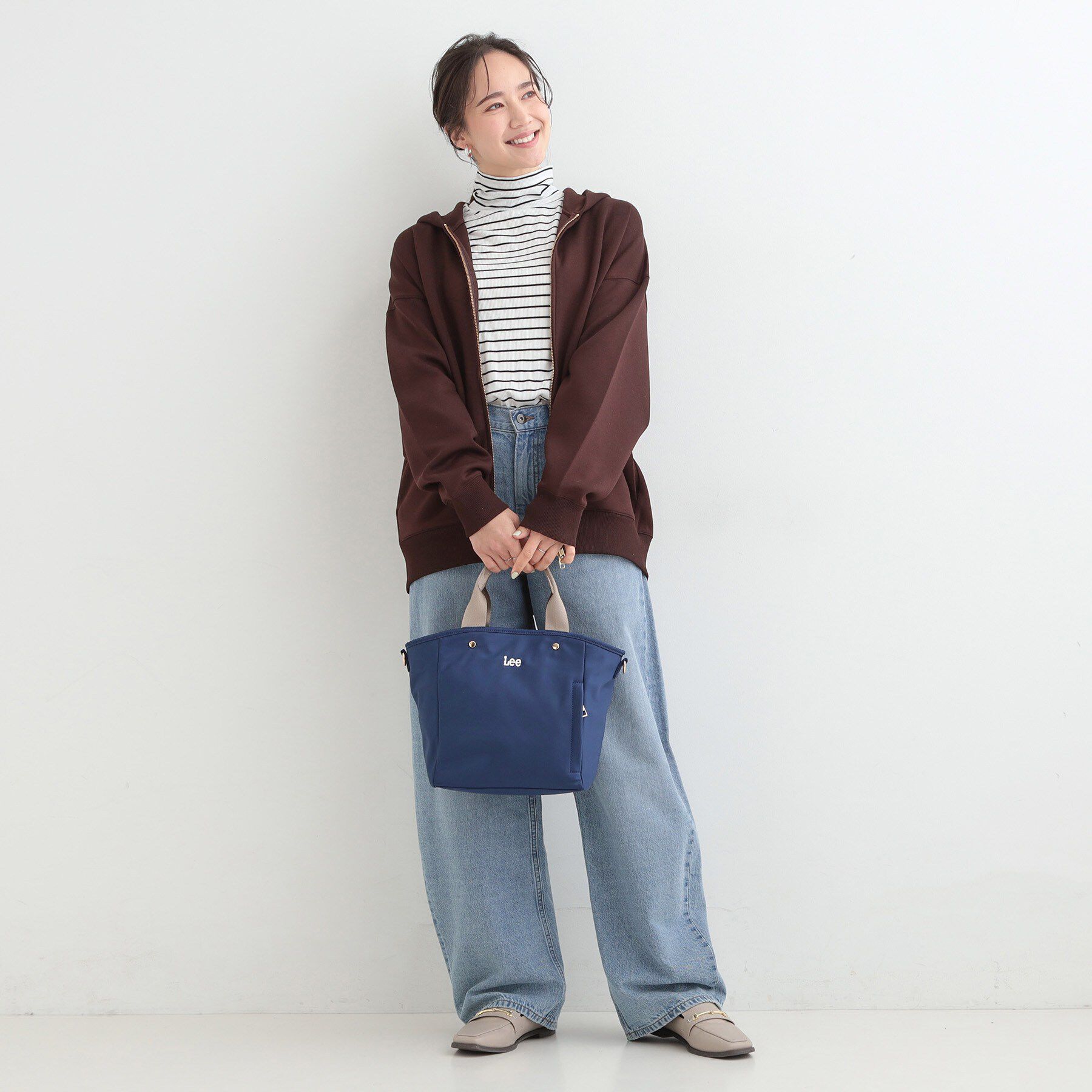 SHOO･LA･RUE「【Lee別注／撥水】6ポケットトートバッグ」|トートバッグ|