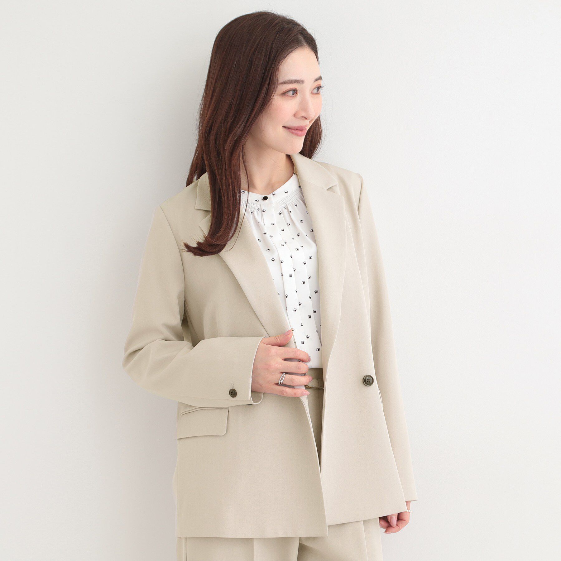 SHOO･LA･RUE「【多機能】オーバーサイズジャケット」|テーラードジャケット|