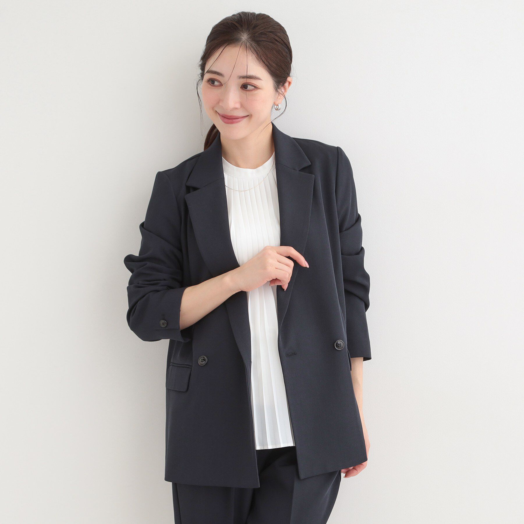 SHOO･LA･RUE「【多機能】オーバーサイズジャケット」|テーラードジャケット|