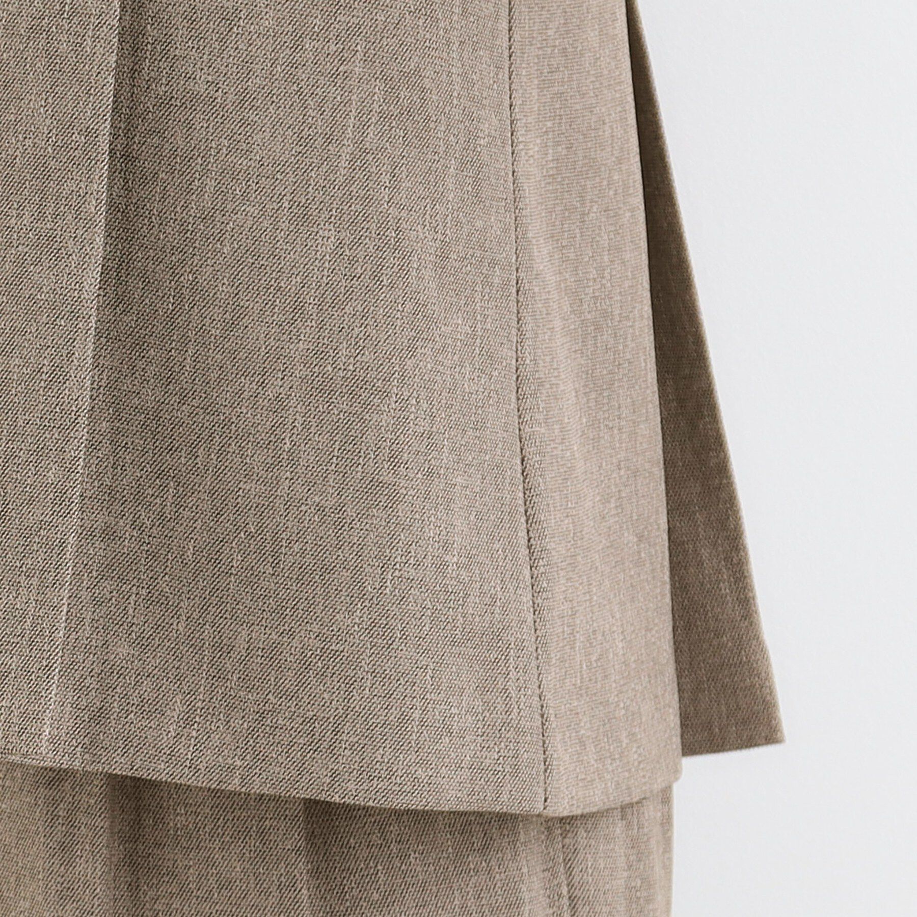 SHOO･LA･RUE「【2点セット/S-LL】大人っぽく上品に見える 麻調セットアップ」|スーツ|