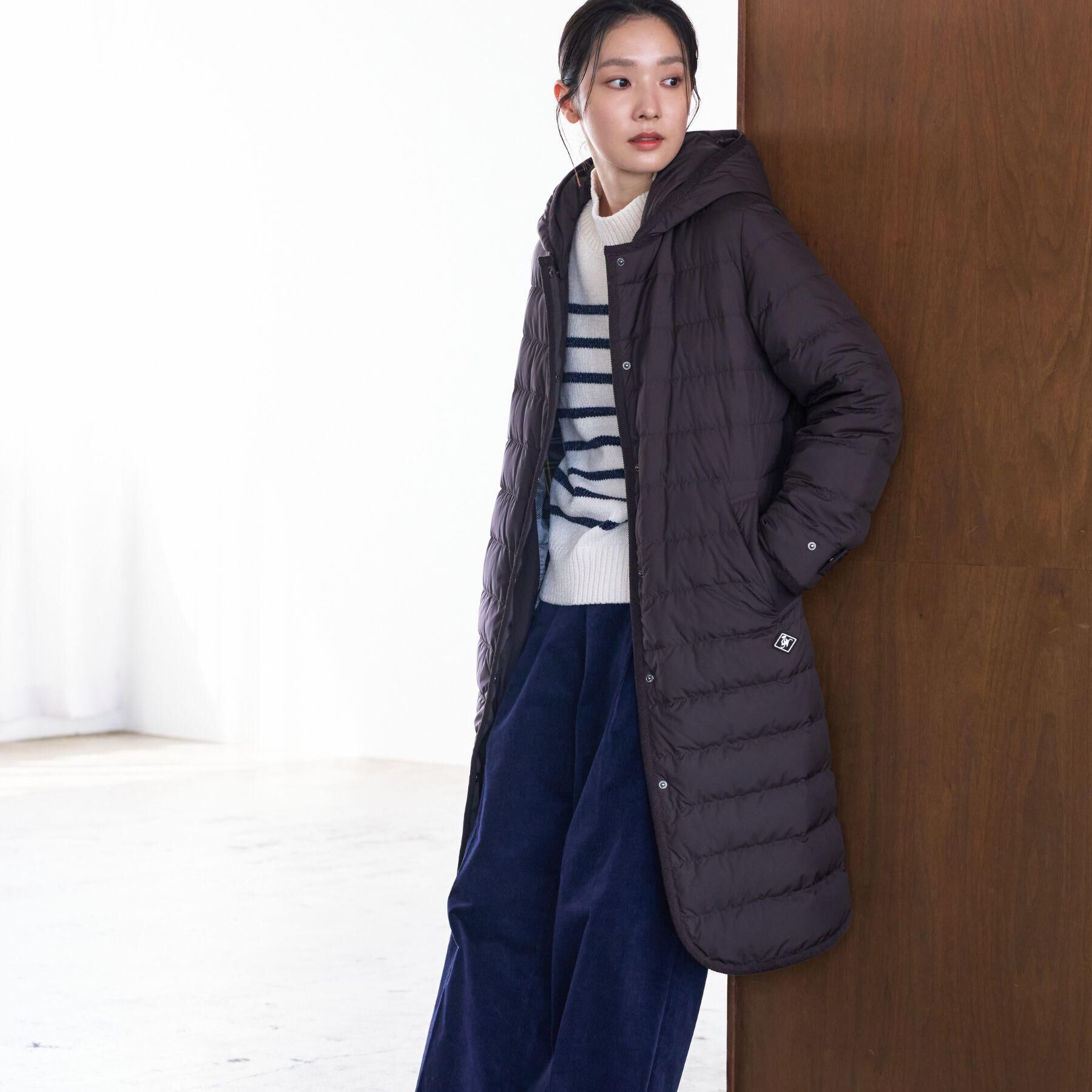 Dessin「【撥水・2WAY】ミュラーダウンコートロング丈」|ダウン|