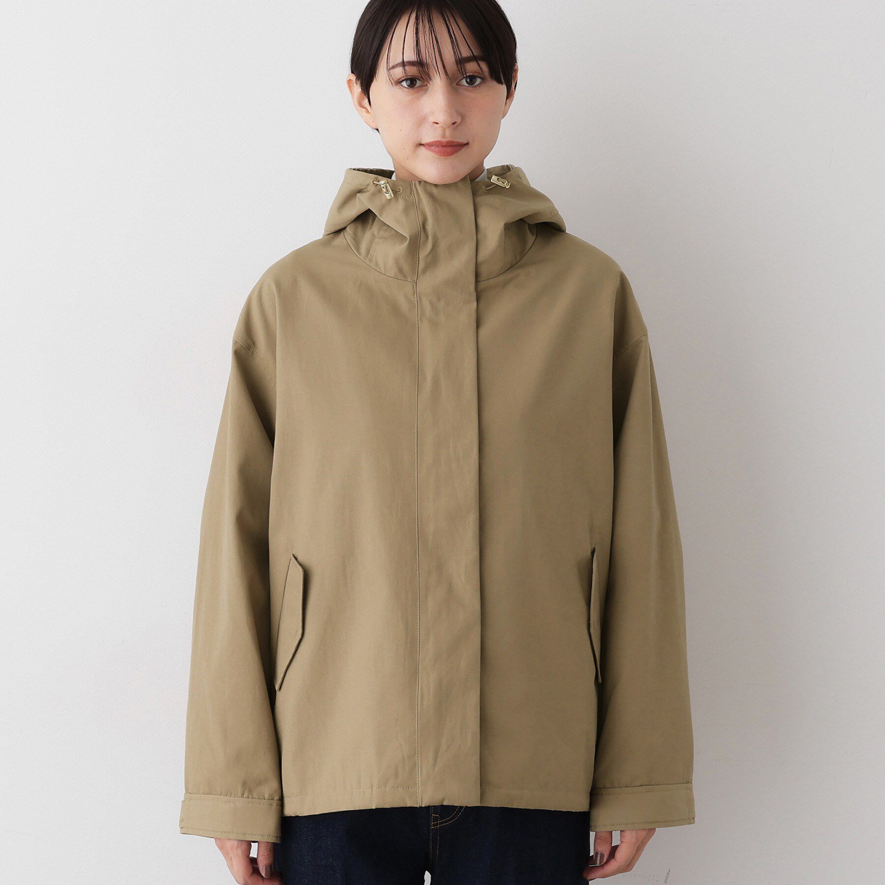 Dessin「【洗える】裾ドローコード付きマウンテンパーカ」|その他|