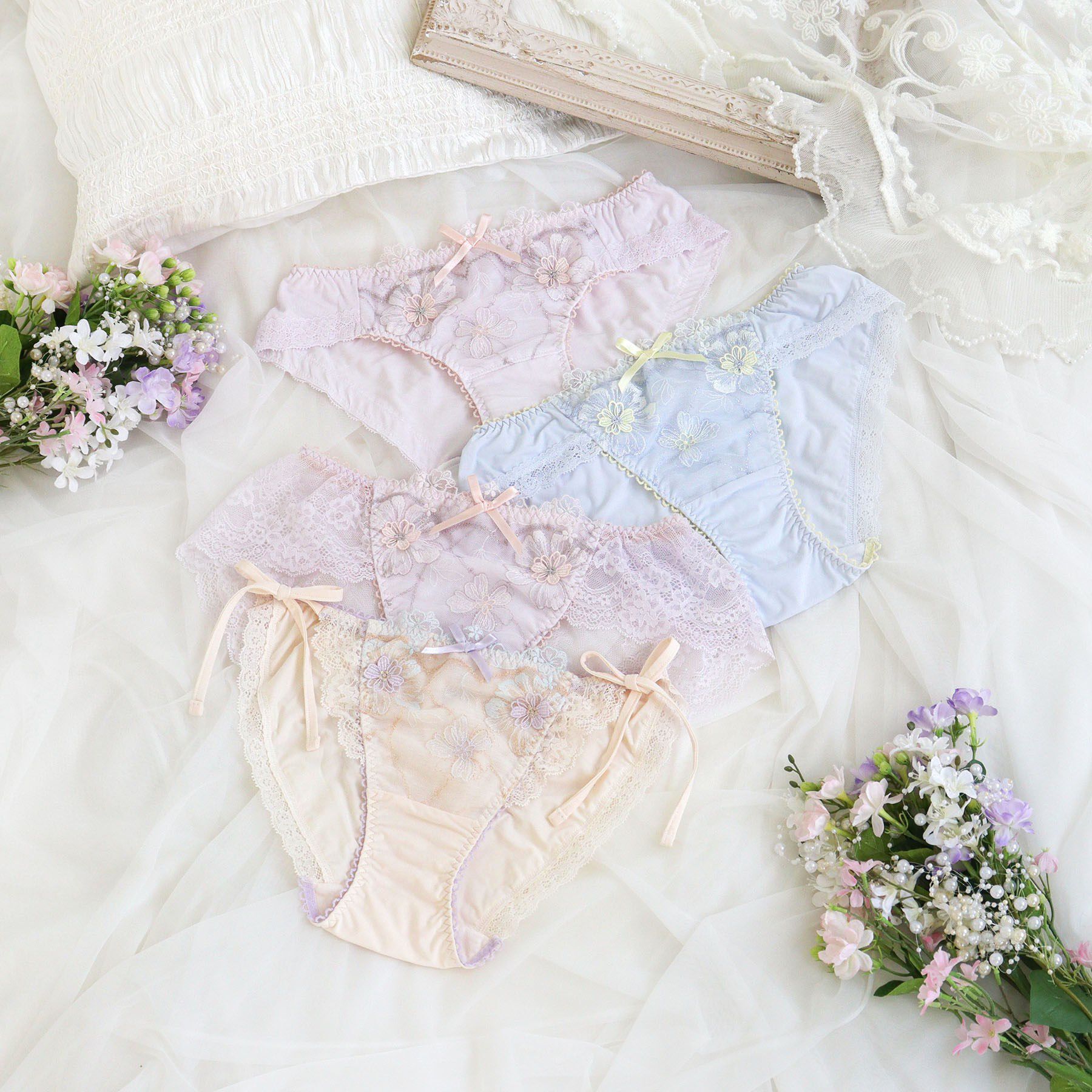 Risa Magli「ヘイリー リボンショーツ」|インナー|