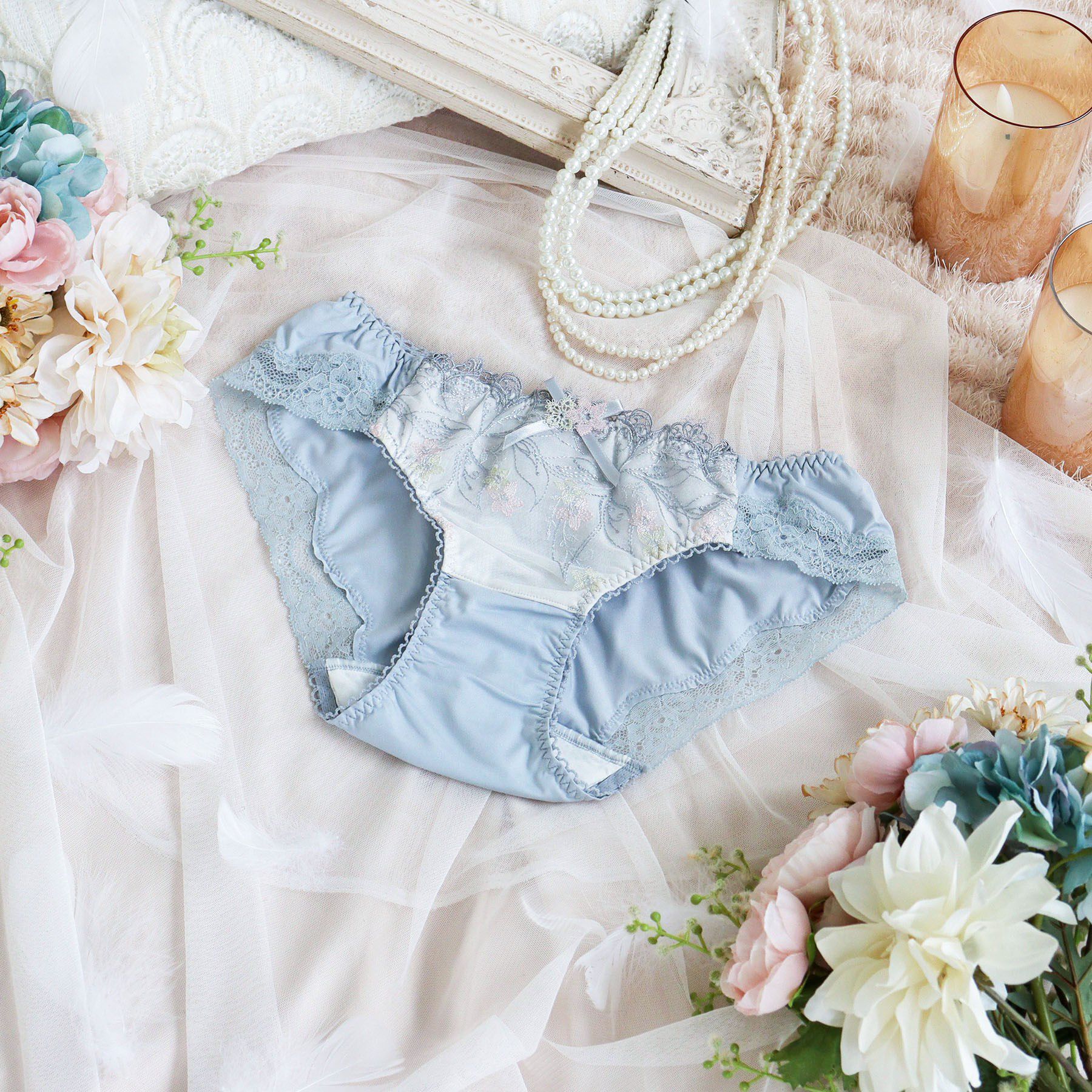 Risa Magli「セレスティナ サニタリー」|インナー|ライトグレー(011