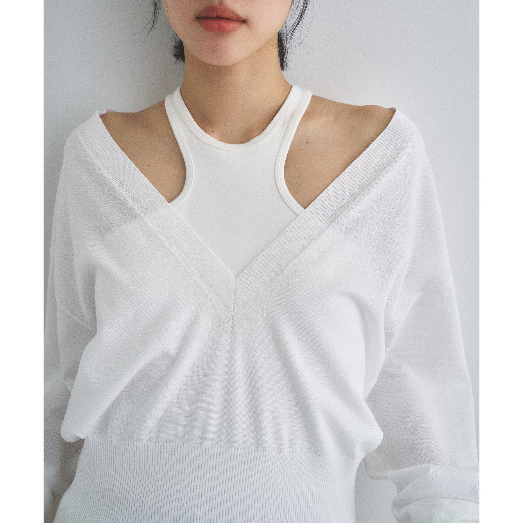 CODE A「V pullover knit」|ニット・セーター|