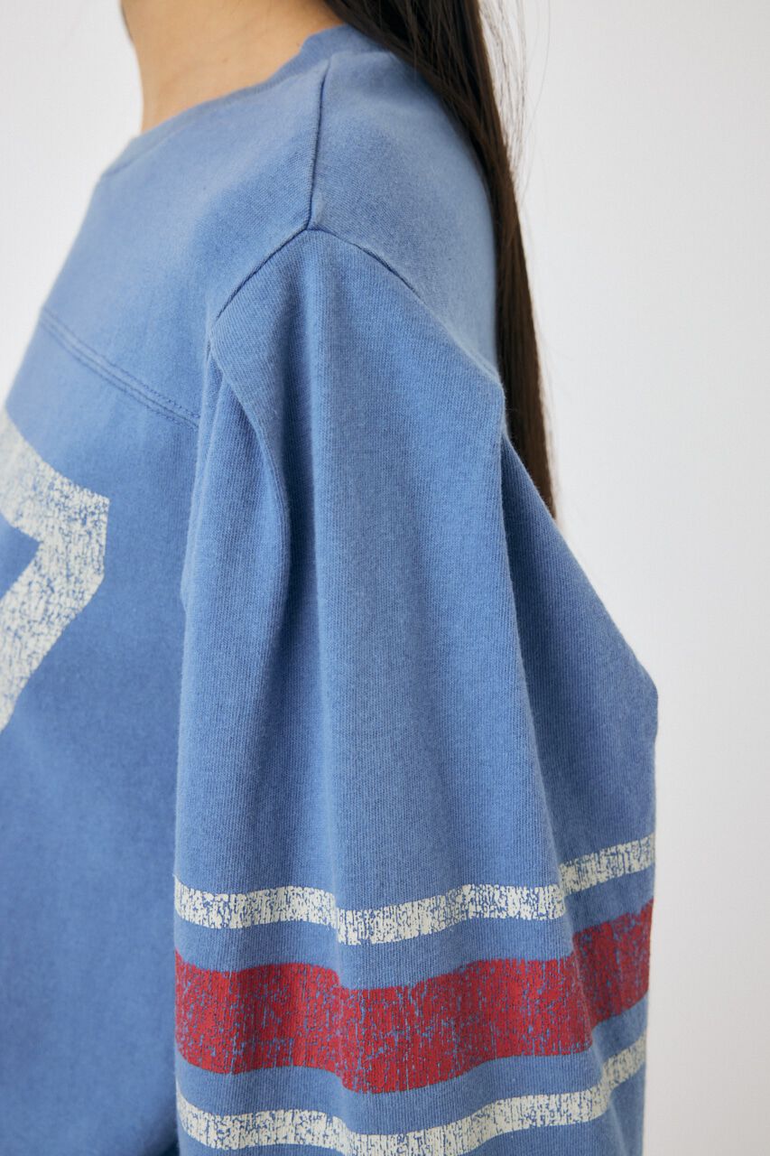 MOUSSY「NUMBERING VINTAGE ロンT」|Tシャツ・カットソー|