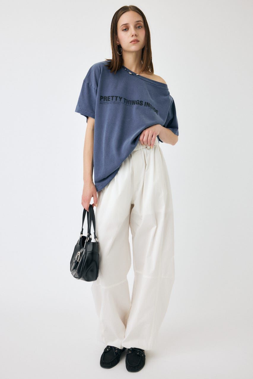 MOUSSY「CURVED LINE イージーパンツ」|その他|