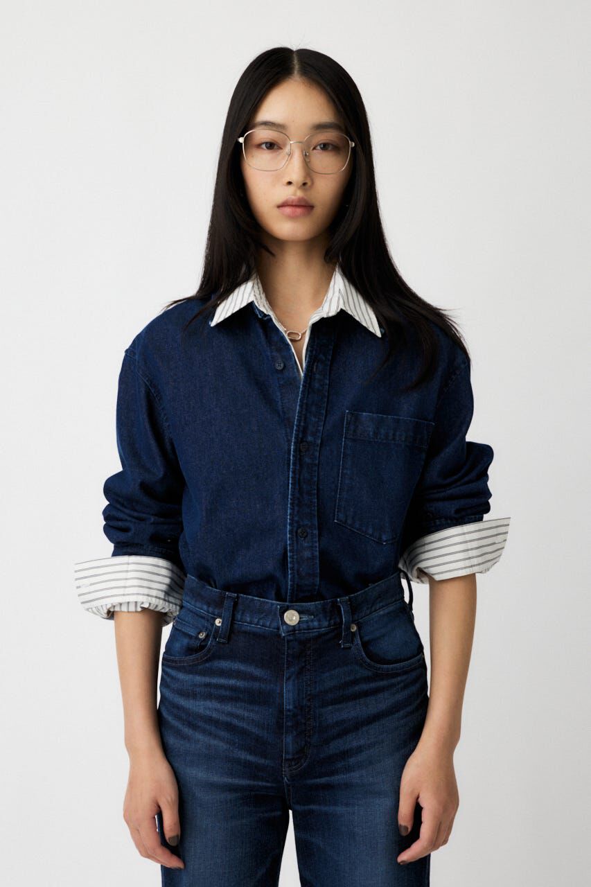 MOUSSY「DENIM シャツ」|シャツ・ブラウス|