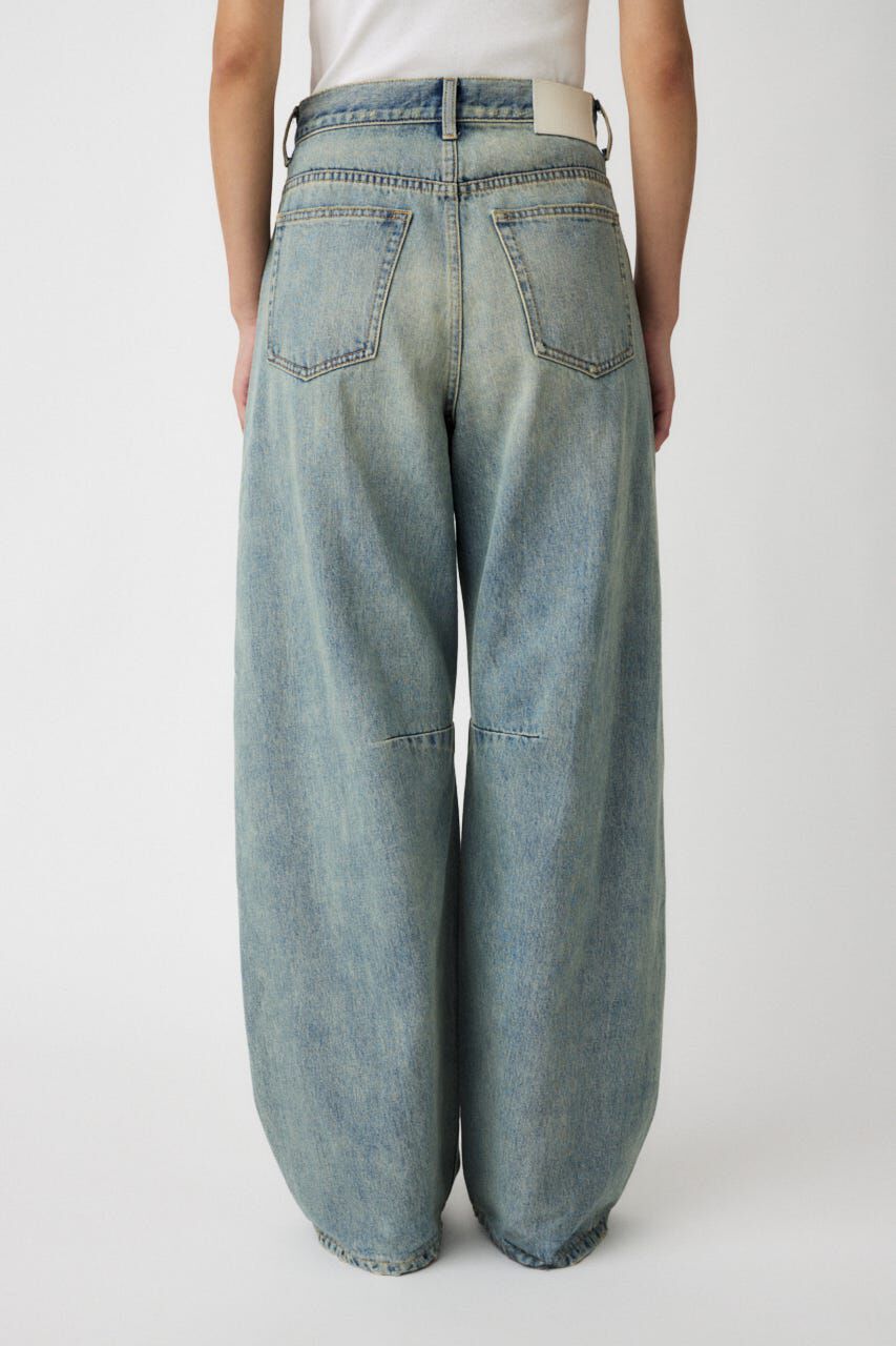 MOUSSY「HORSESHOE バギー」|デニム|