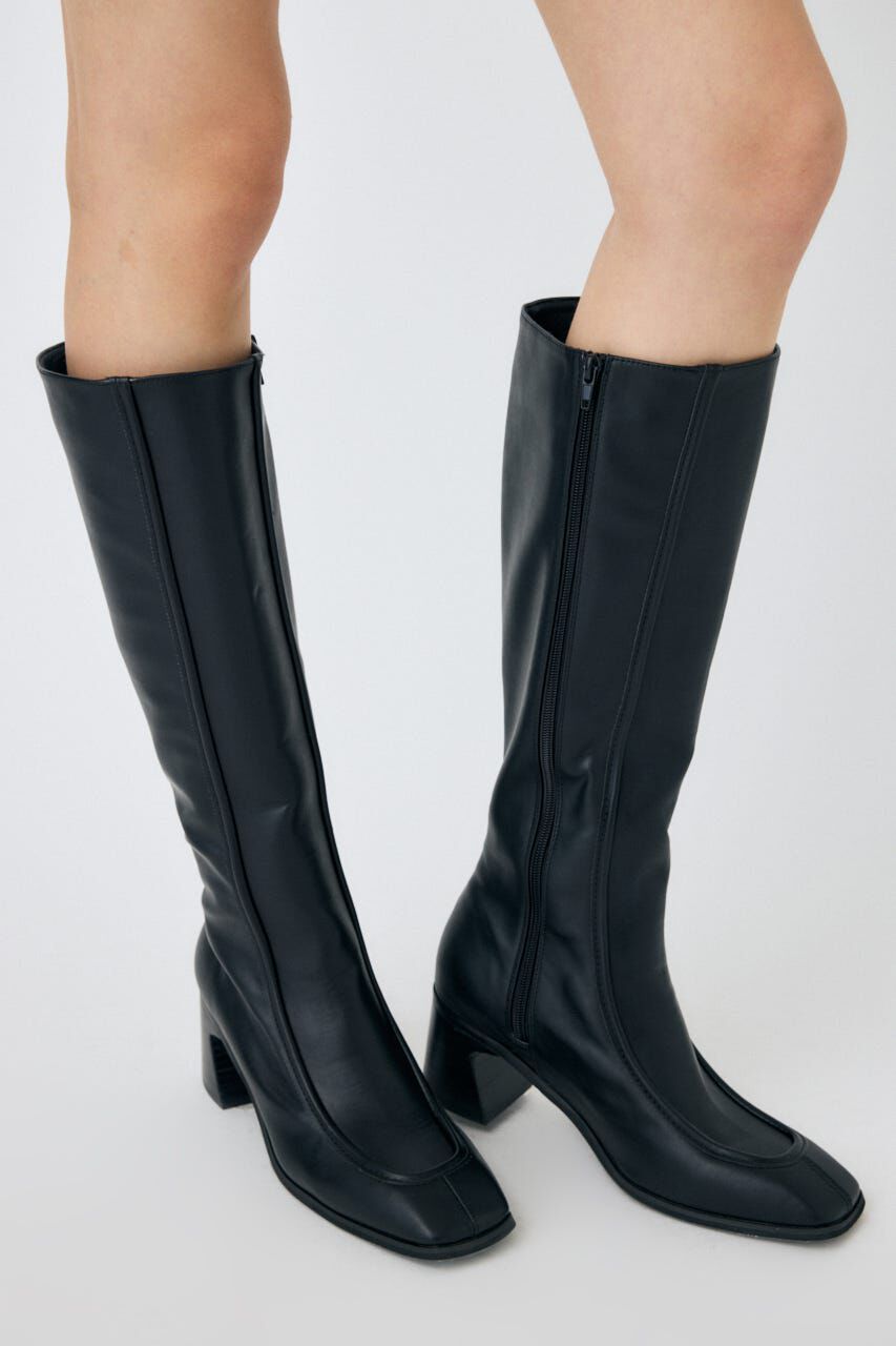 MOUSSY「SQUARE TOE ロングブーツ」|その他|