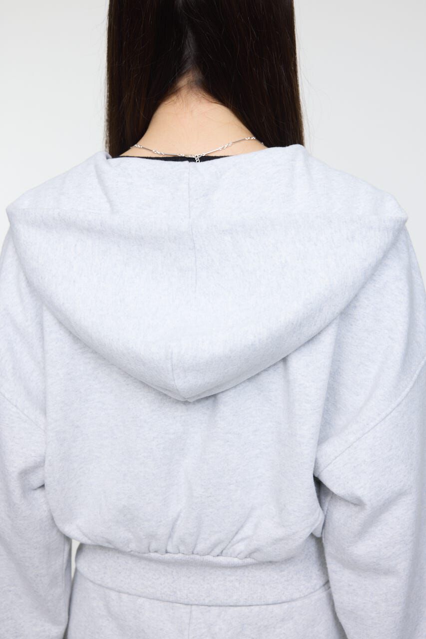 MOUSSY「SHORT ZIP UP フーディ」|パーカー|