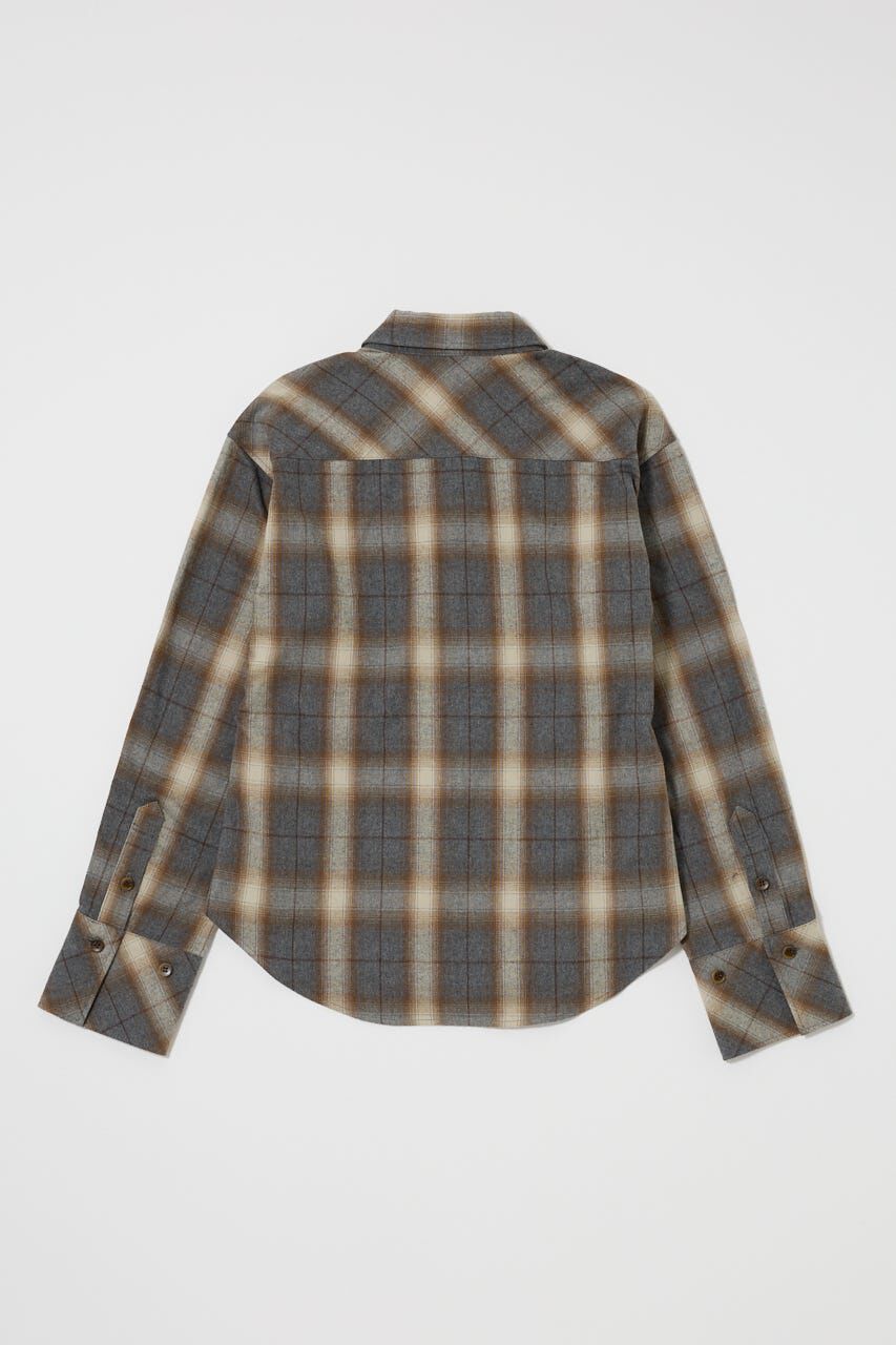 MOUSSY「LOOSE CHECK シャツ」|シャツ・ブラウス|