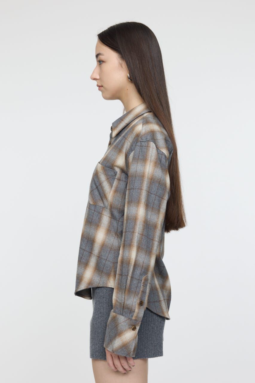 MOUSSY「LOOSE CHECK シャツ」|シャツ・ブラウス|