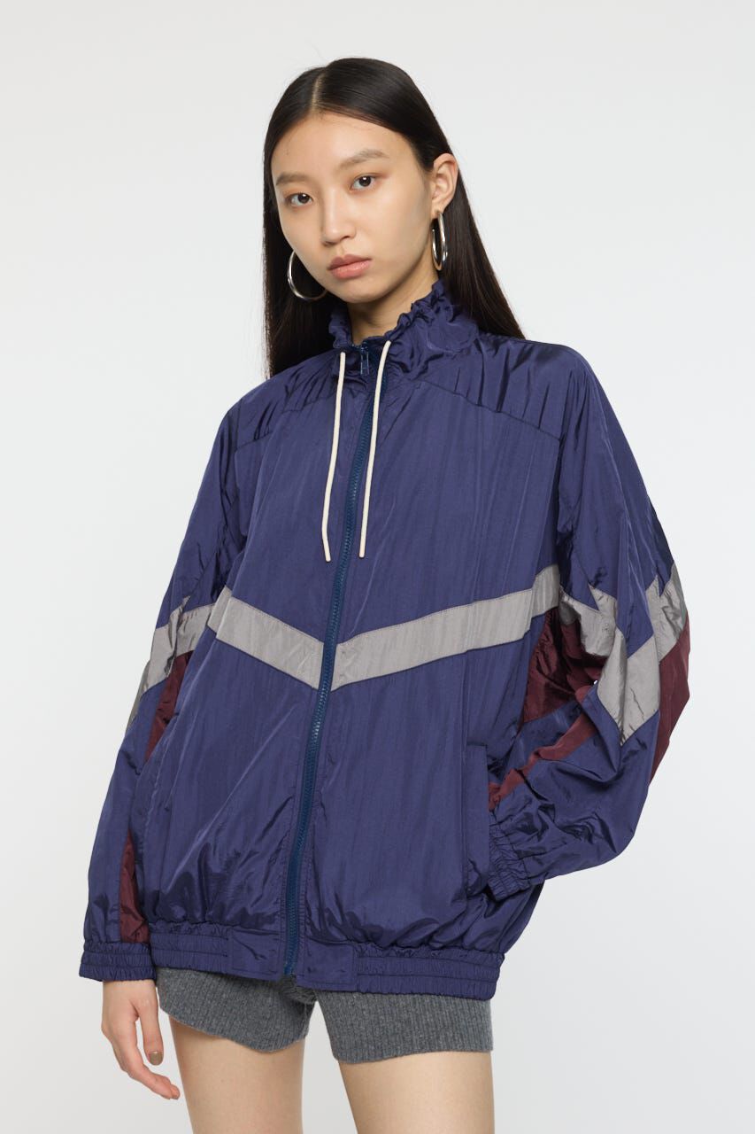 MOUSSY「SWITCHING NYLON ジャケット」|ブルゾン・スタジャン|