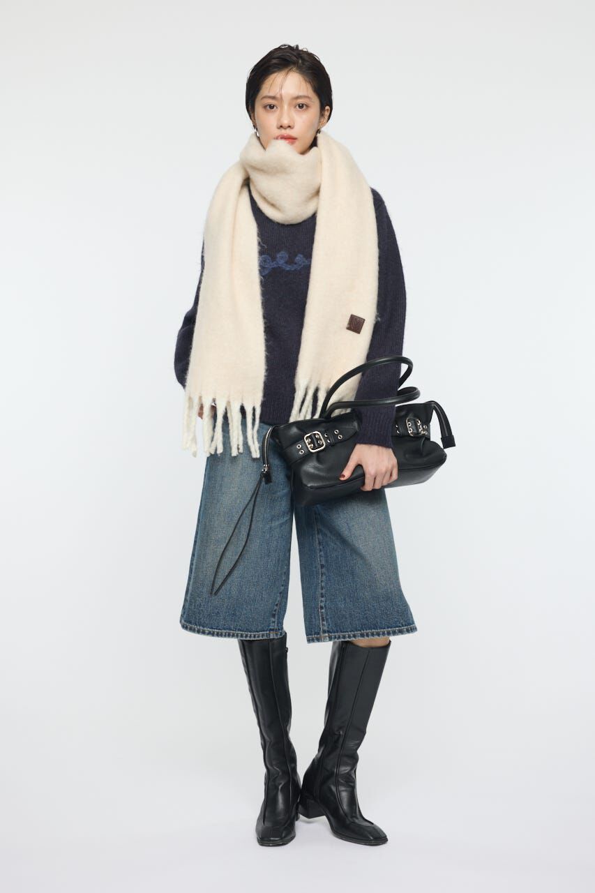 MOUSSY「FLUFFY KNIT スカーフ」|その他|