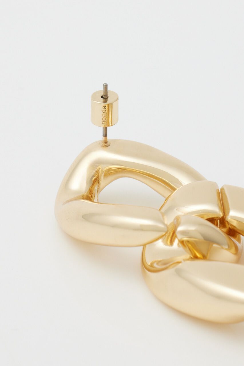 rienda「ビッグニュアンス２リングピアス」|ピアス|