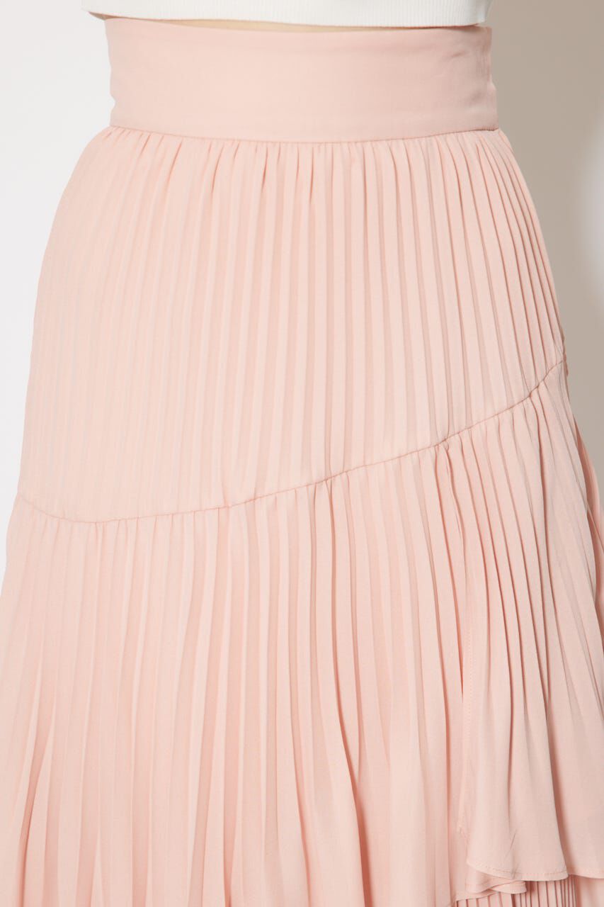 rienda「プリーツティアードマキシスカート」|スカート|