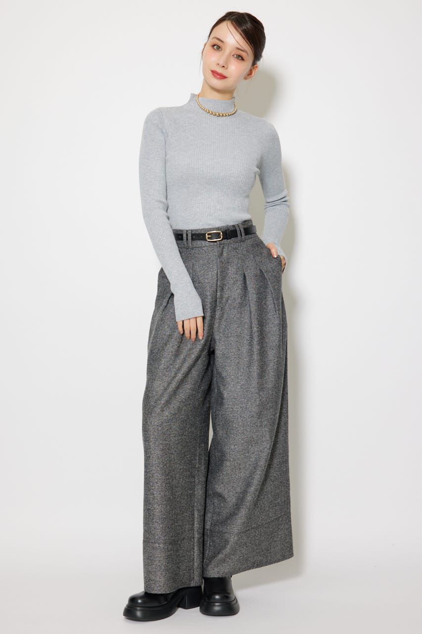 rienda「ハイウエストワイドフレアパンツ」|その他|