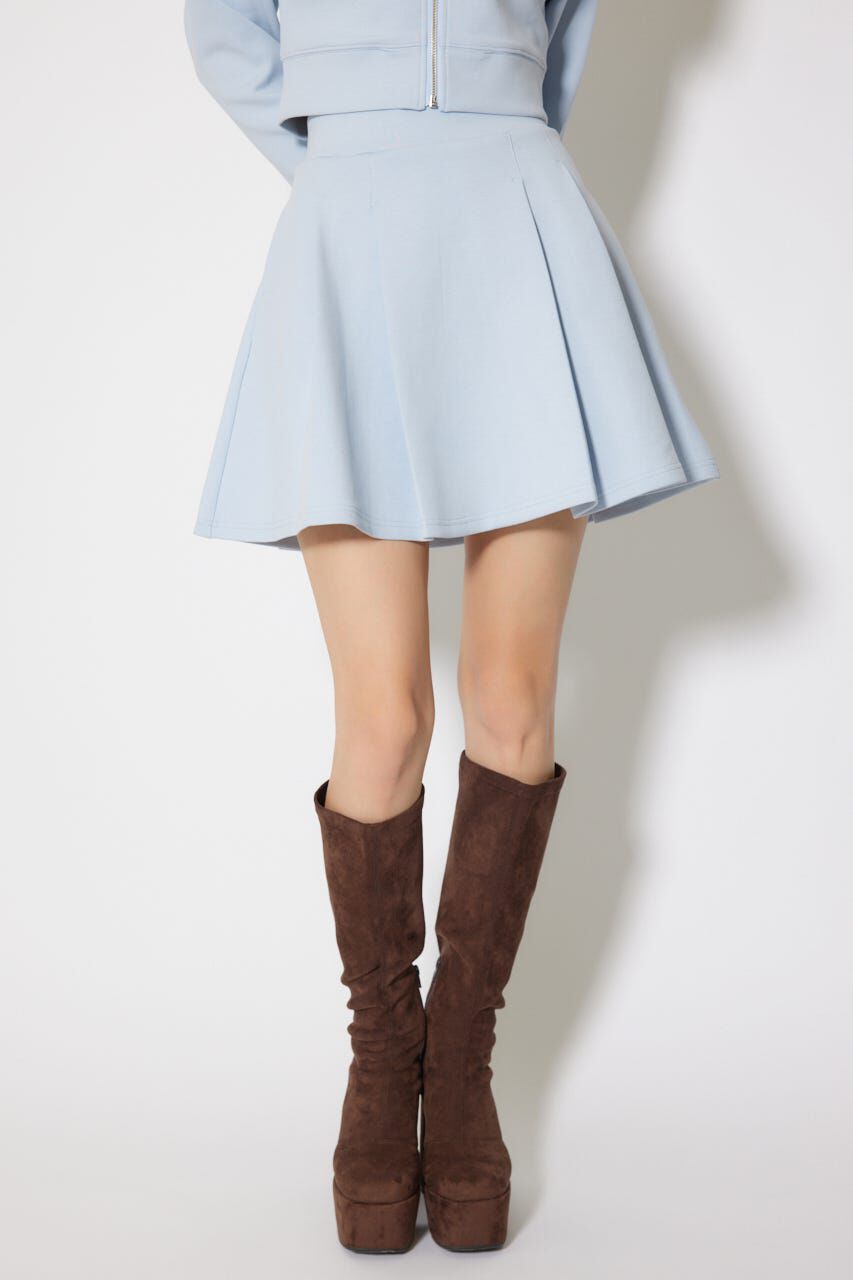 rienda「ダンボールニットジャストウエストスコートショートパンツ」|その他|