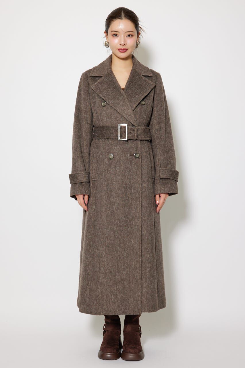 rienda「ダブルカラーシェイプドチェスターコート」|その他|