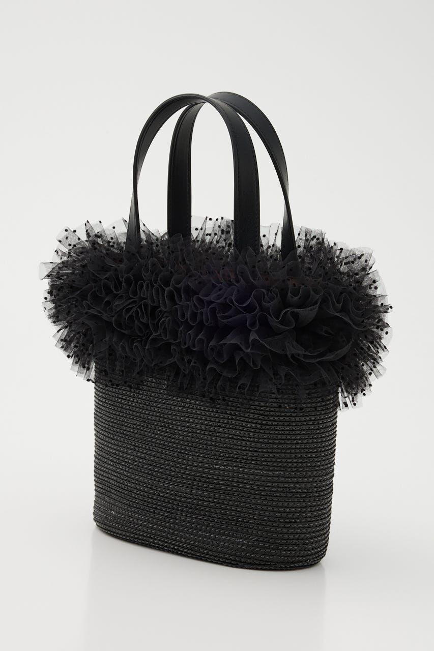 rienda「チュールコンビハンドバッグ」|その他|