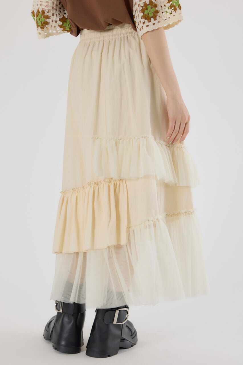 RODEO CROWNS「ランダムティアードスカート」|スカート|