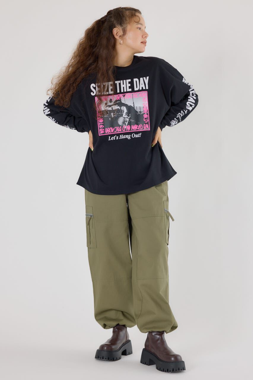 RODEO CROWNS「SEIZE THE DAY PHOTOロングTシャツ」|Tシャツ・カットソー|