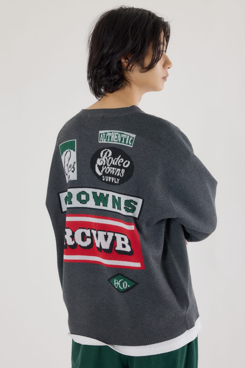 RODEO CROWNS「SIGNSニットカーディガン」|カーディガン|