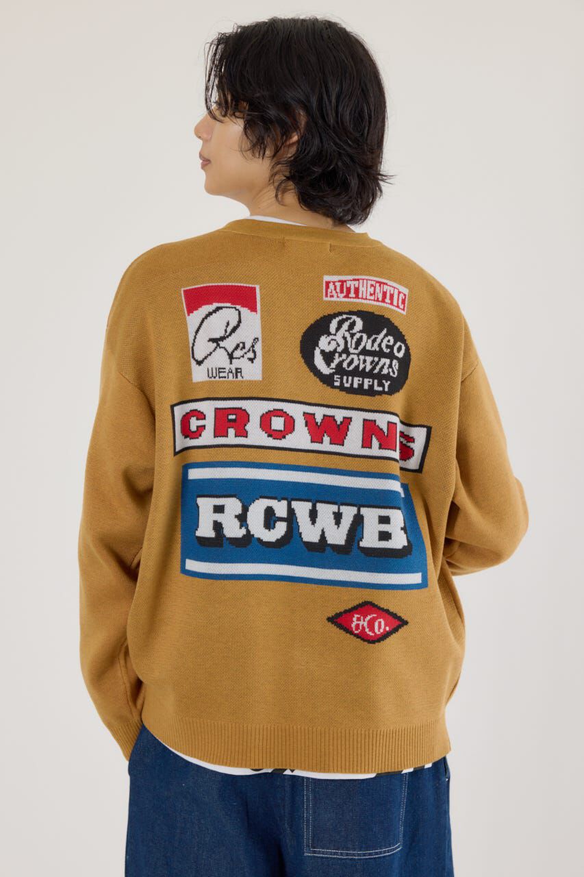RODEO CROWNS「SIGNSニットカーディガン」|カーディガン|