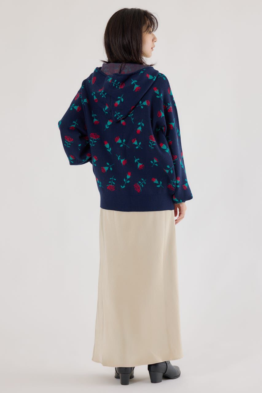 RODEO CROWNS「ジャガードニットジップパーカー」|パーカー|