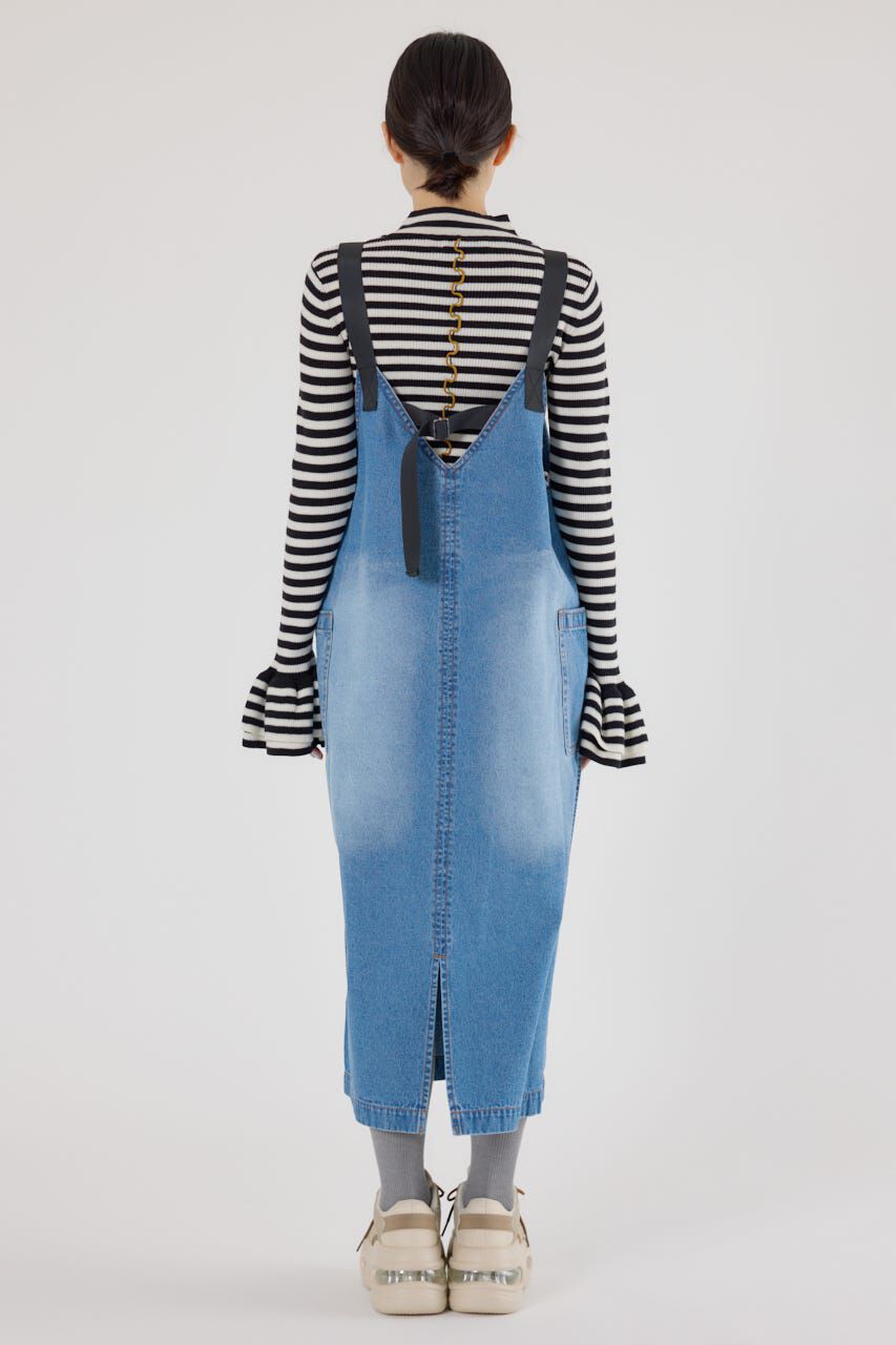 RODEO CROWNS「フロントジップジャンパースカート」|ワンピース|