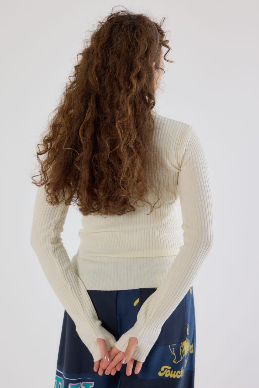 RODEO CROWNS「マルチボーダーニットトップス」|ニット・セーター|