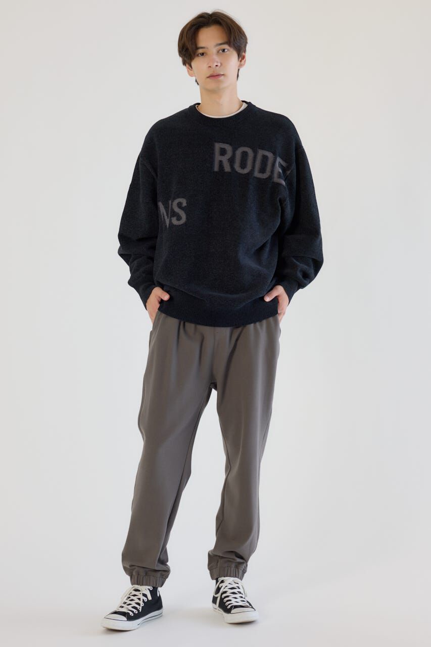 RODEO CROWNS「ランダムロゴモールニット」|ニット・セーター|