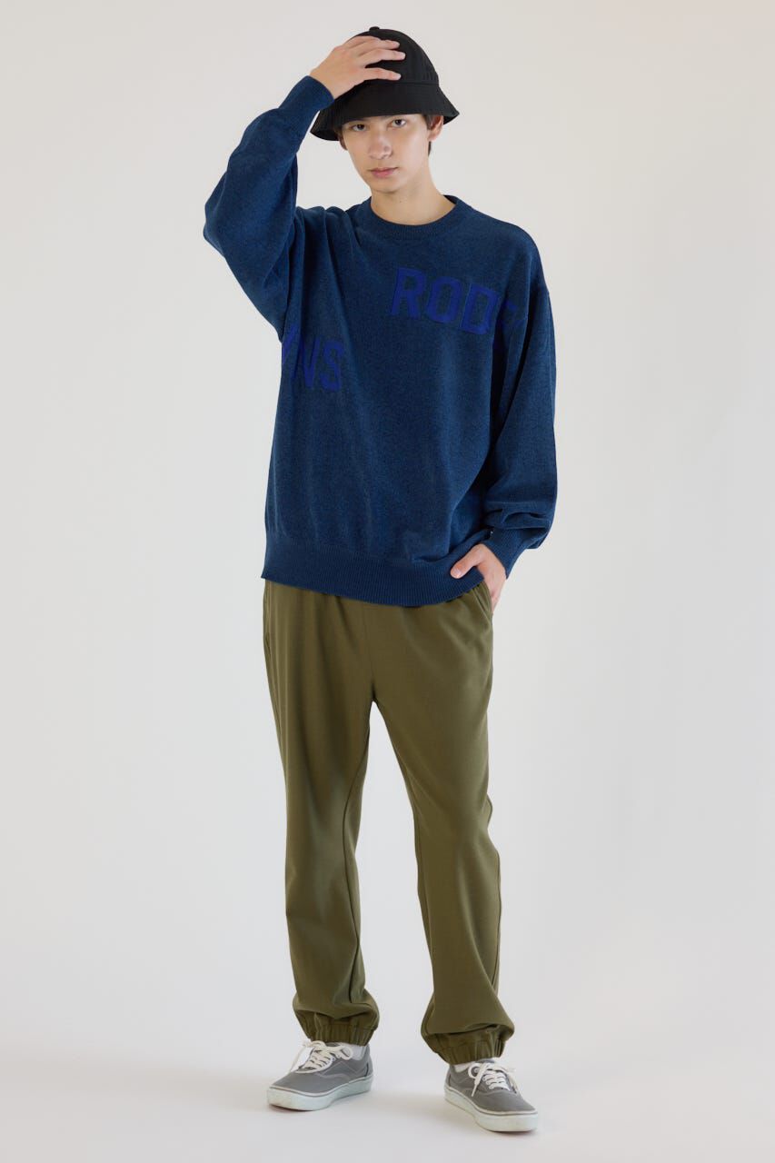 RODEO CROWNS「ランダムロゴモールニット」|ニット・セーター|