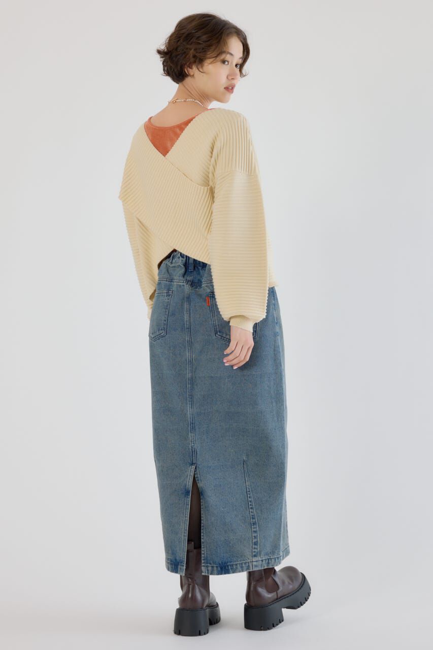 RODEO CROWNS「2WAYクロスニットトップス」|ニット・セーター|