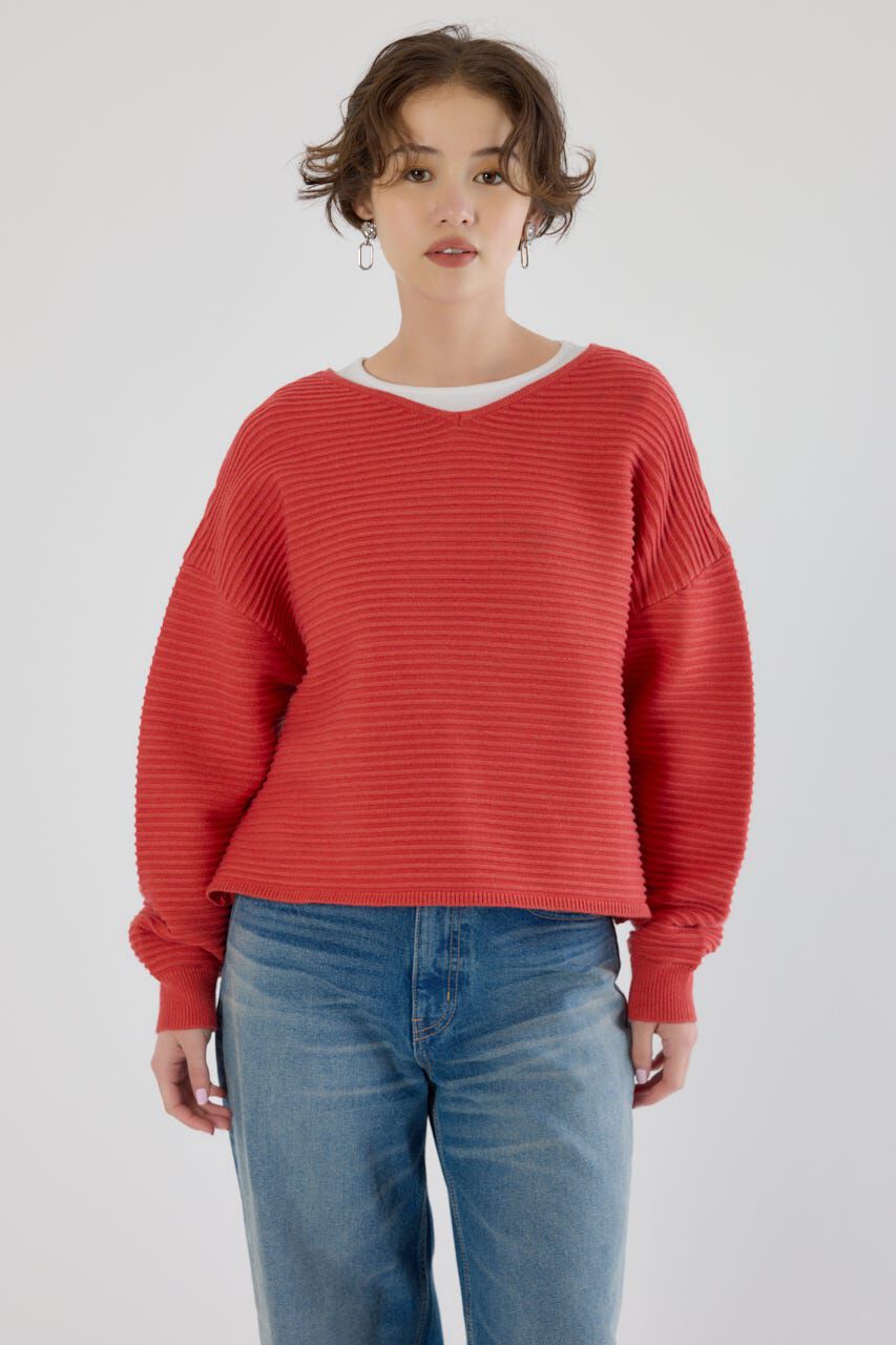 RODEO CROWNS「2WAYクロスニットトップス」|ニット・セーター|