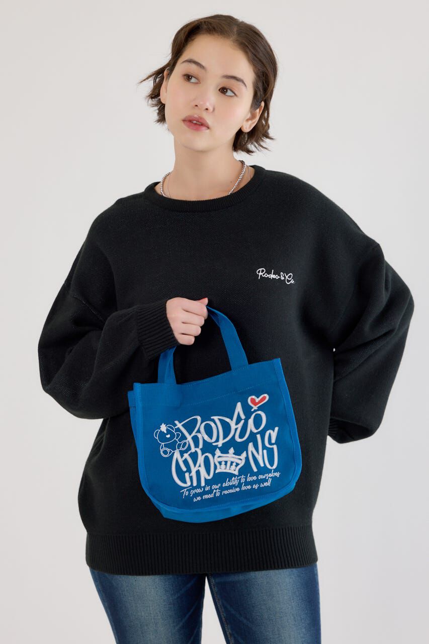 RODEO CROWNS「BRIDGE BEAR LOGO TOTE」|その他|